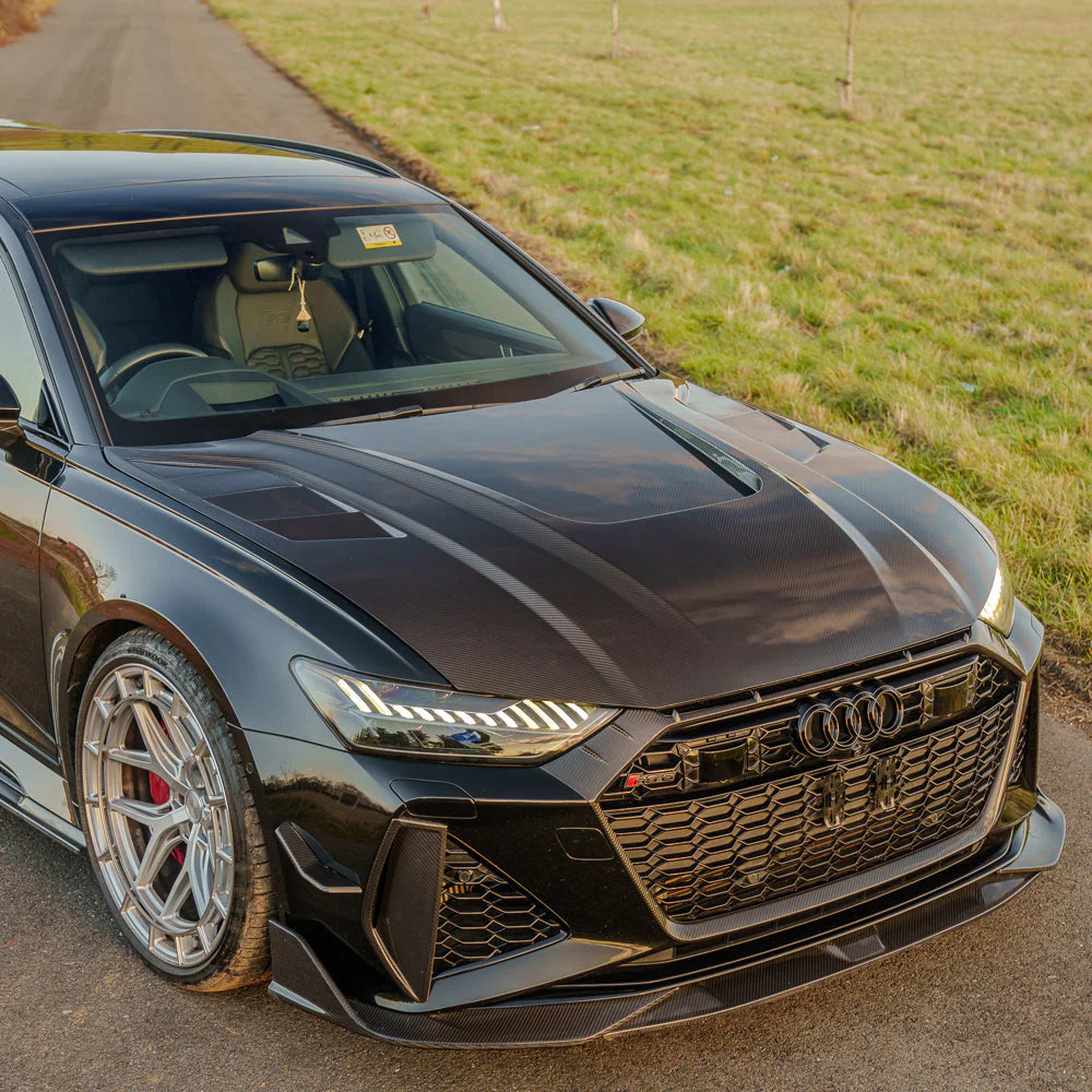 Carbon fibre motorkap Audi A6/A7/S6/S7/RS6/RS7 C8