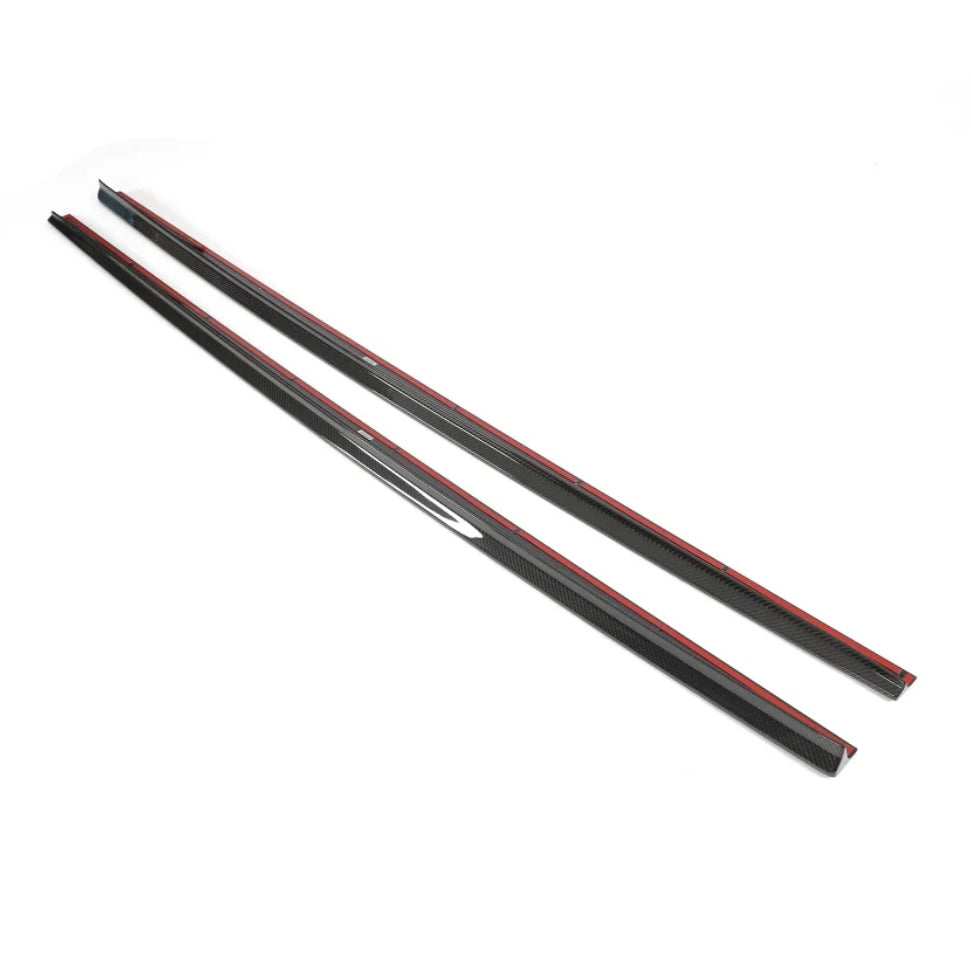 Carbon fibre side skirts Audi RS4 B9.5