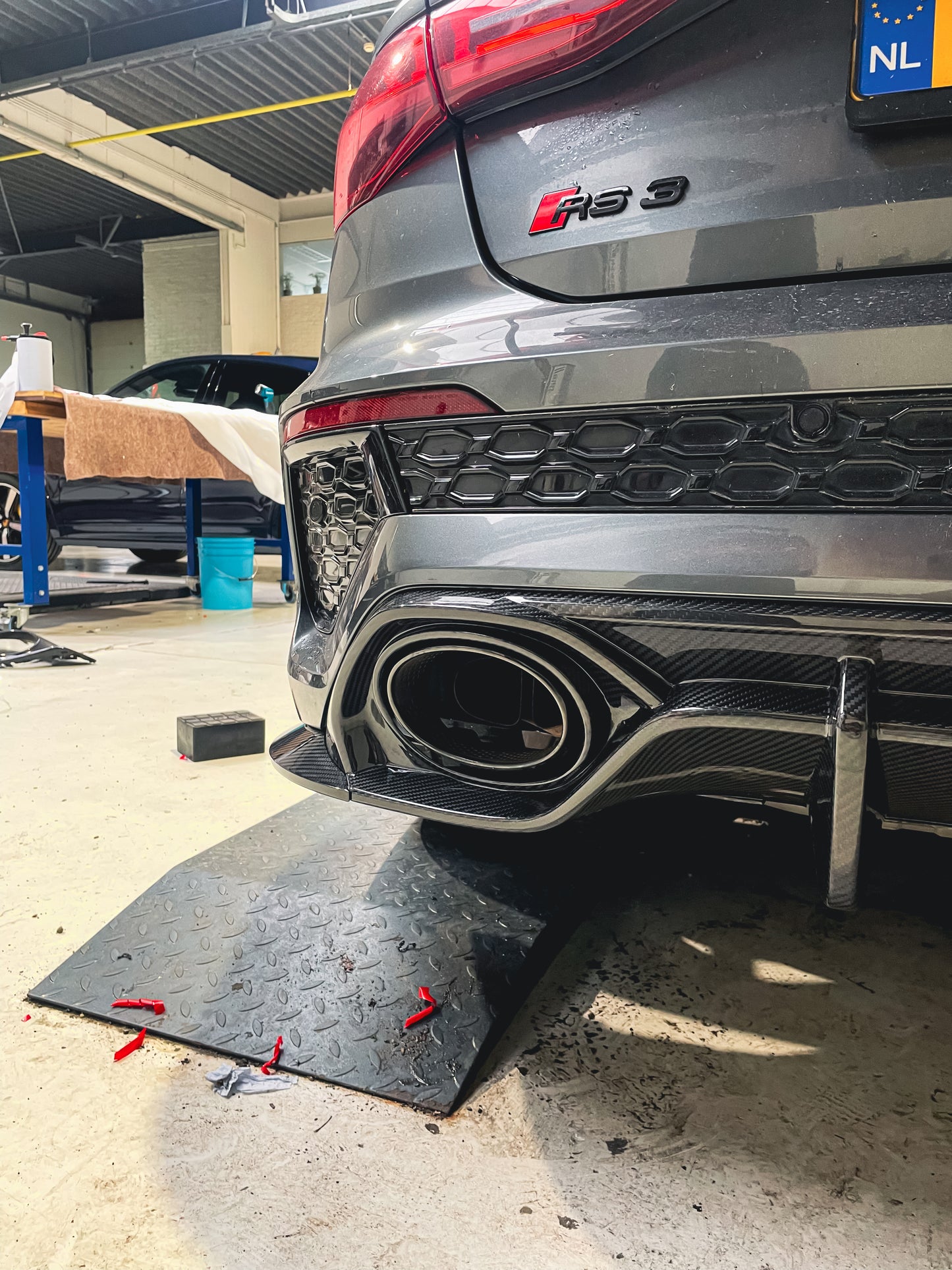 Diffuser carbon fibre Audi RS3 8Y - sportback