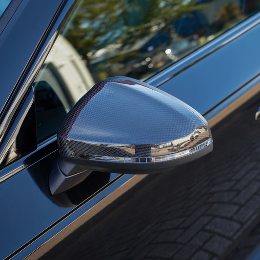 Carbon fibre spiegelkappen Audi RS4 B9 & B9.5 2016-2025