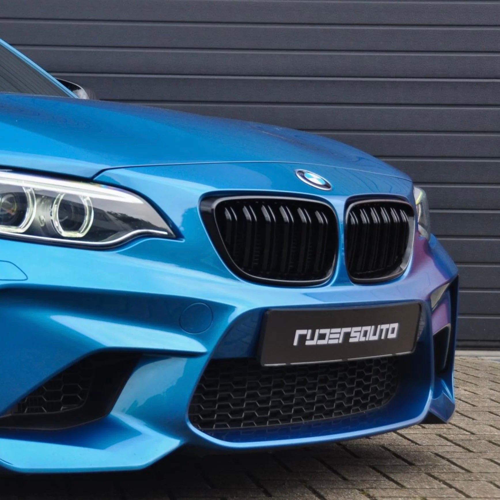 Hoogglans zwarte nieren BMW F87 M2