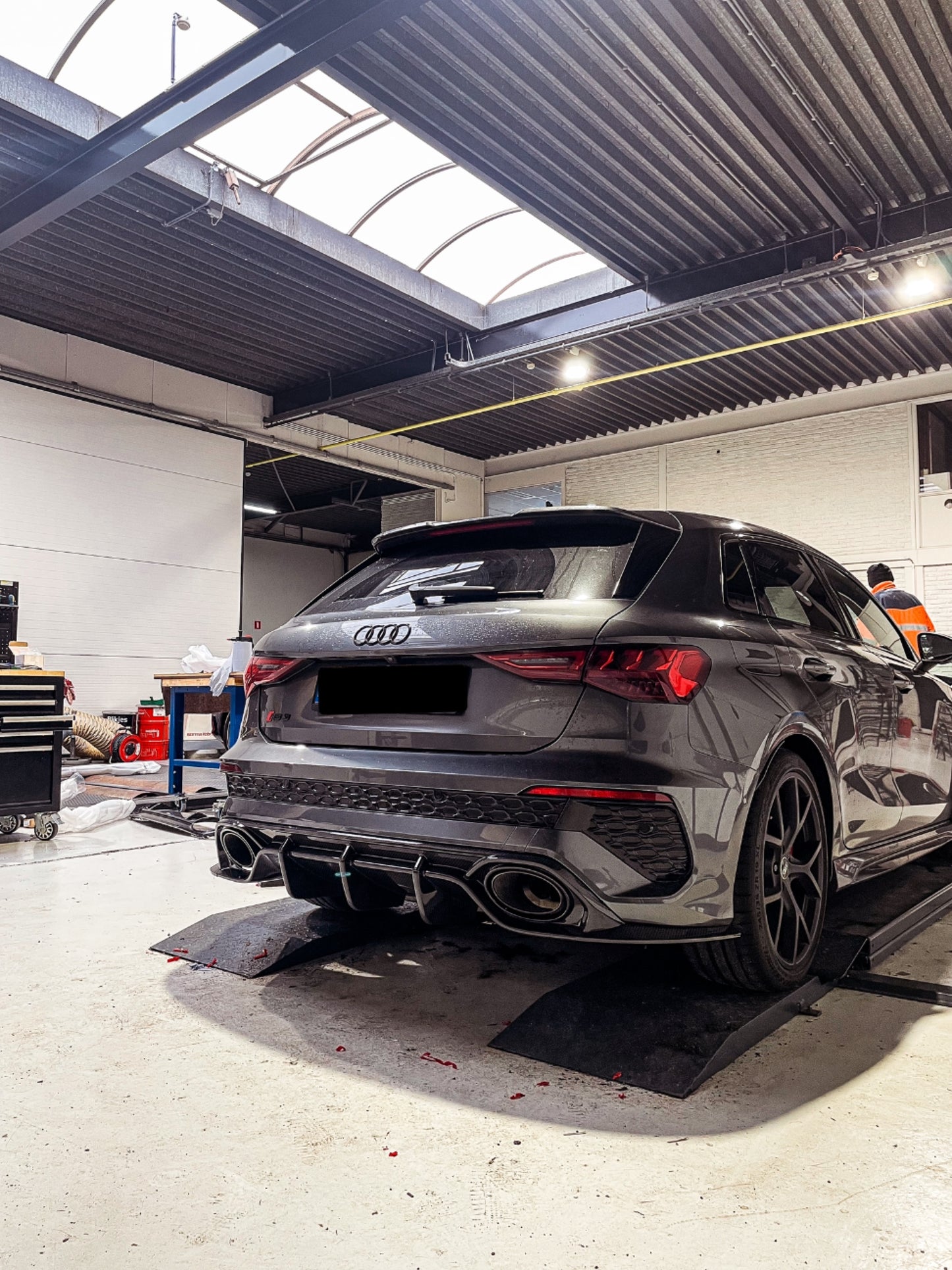 Diffuser carbon fibre Audi RS3 8Y - sportback