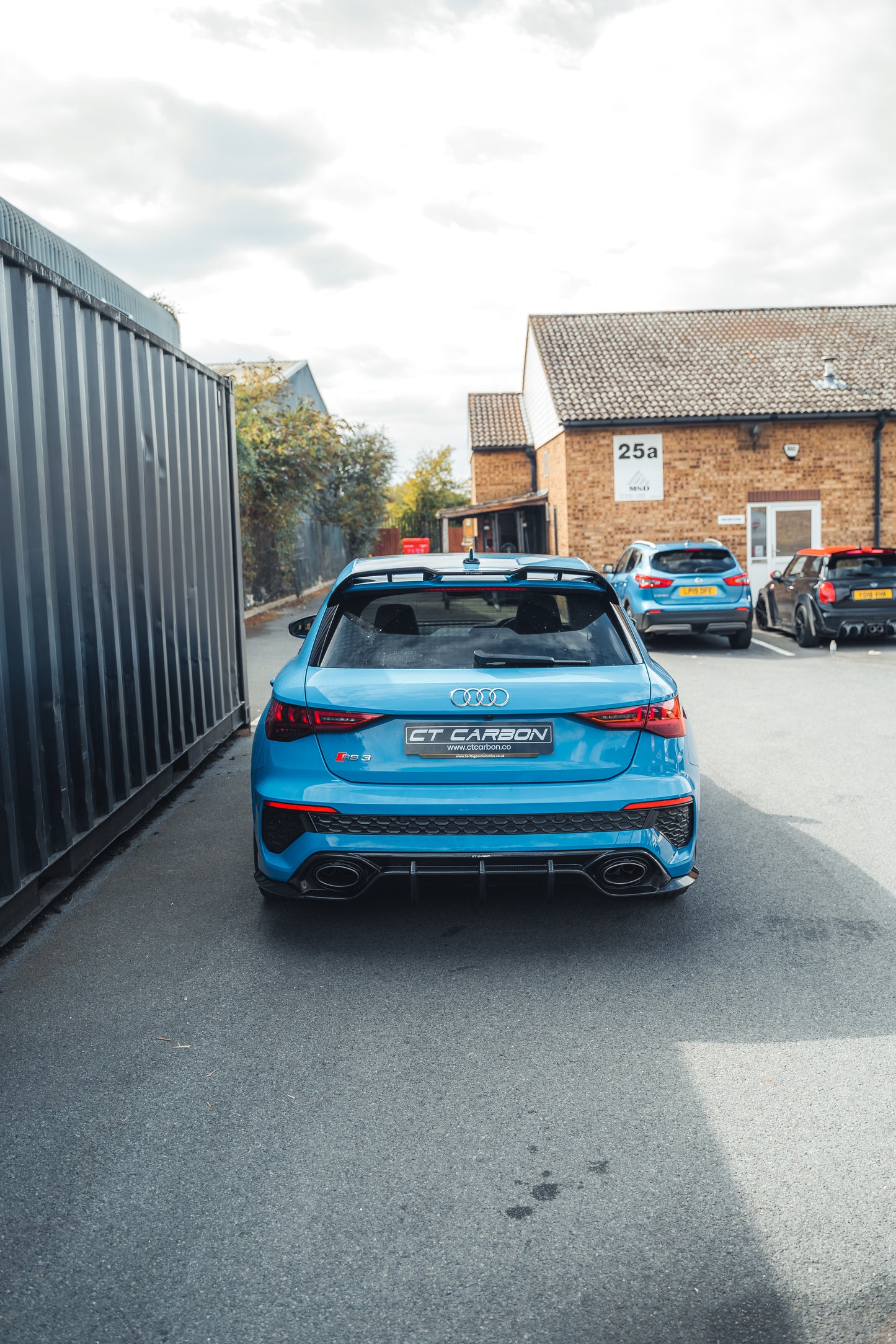 Rear spoiler carbon fibre Audi RS3 8Y - sportback