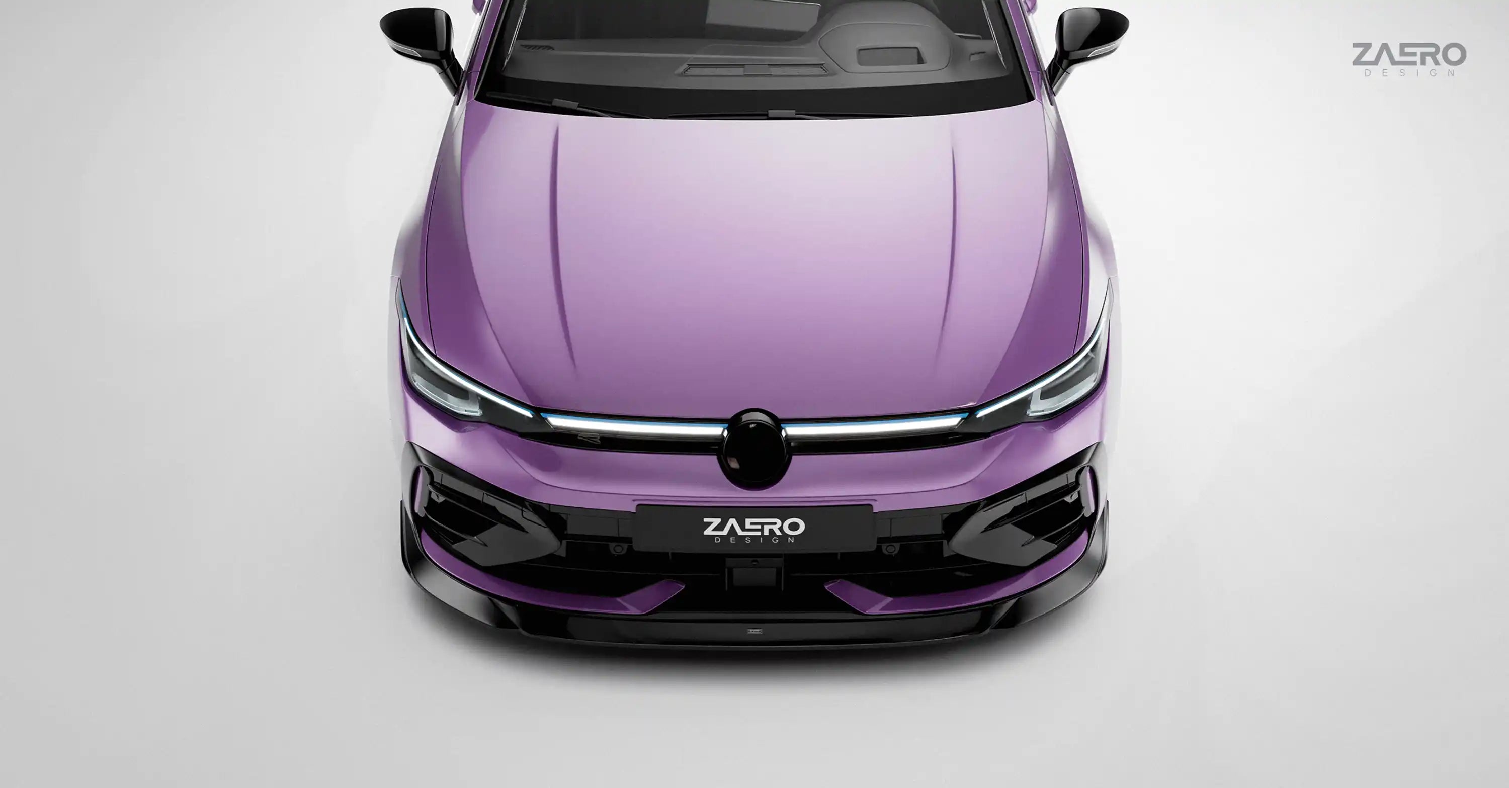 Front splitter VW Golf 8.5 R- Zaero-Design