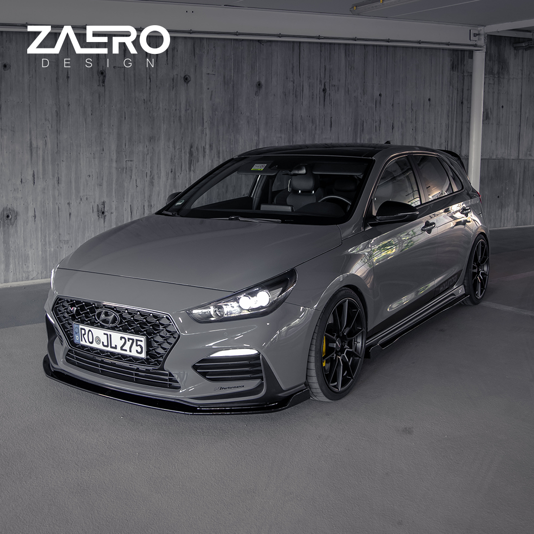 Front splitter Hyundai i30N Hatchback & Fastback - Zaero Design