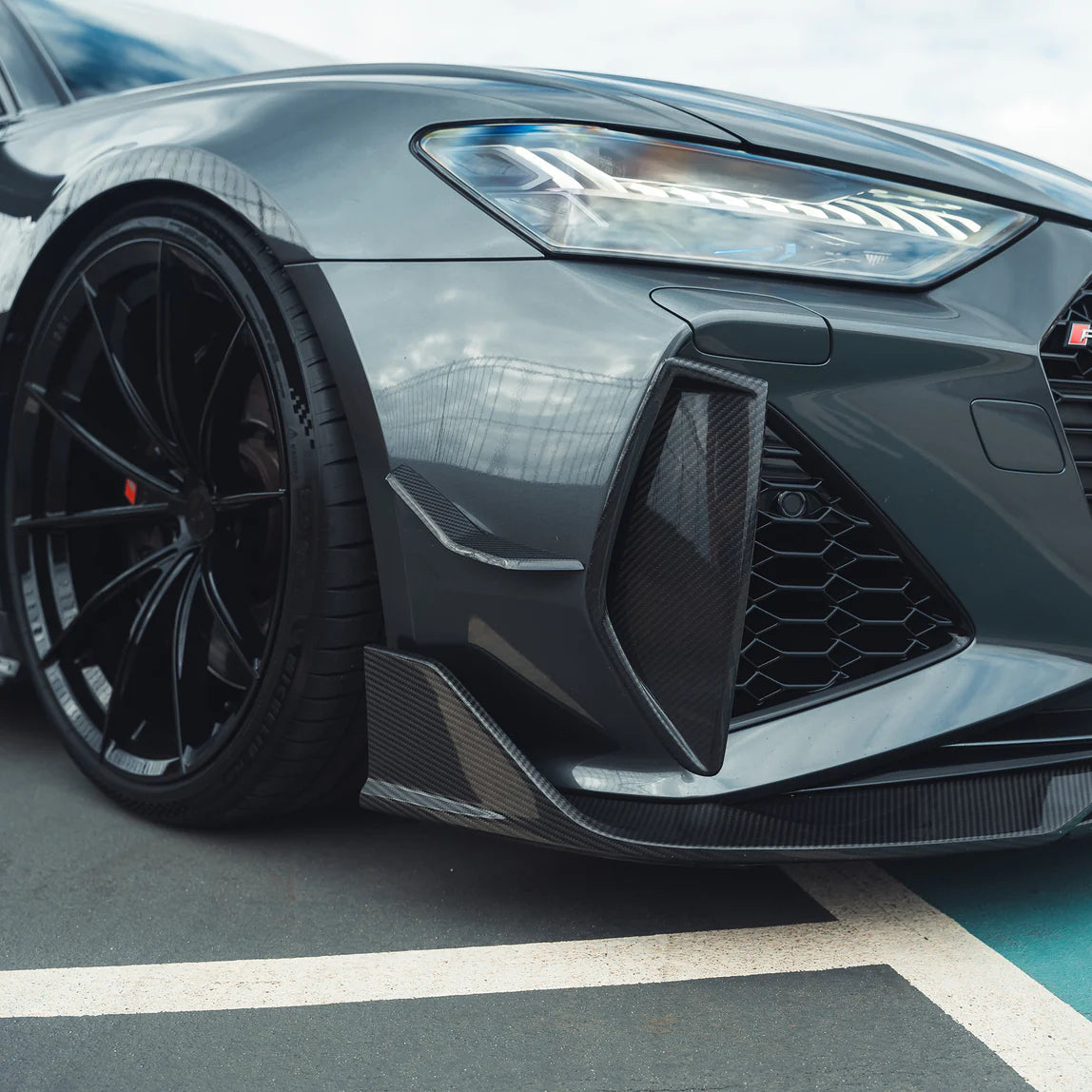 Carbon fibre canards Audi RS6/RS7 C8