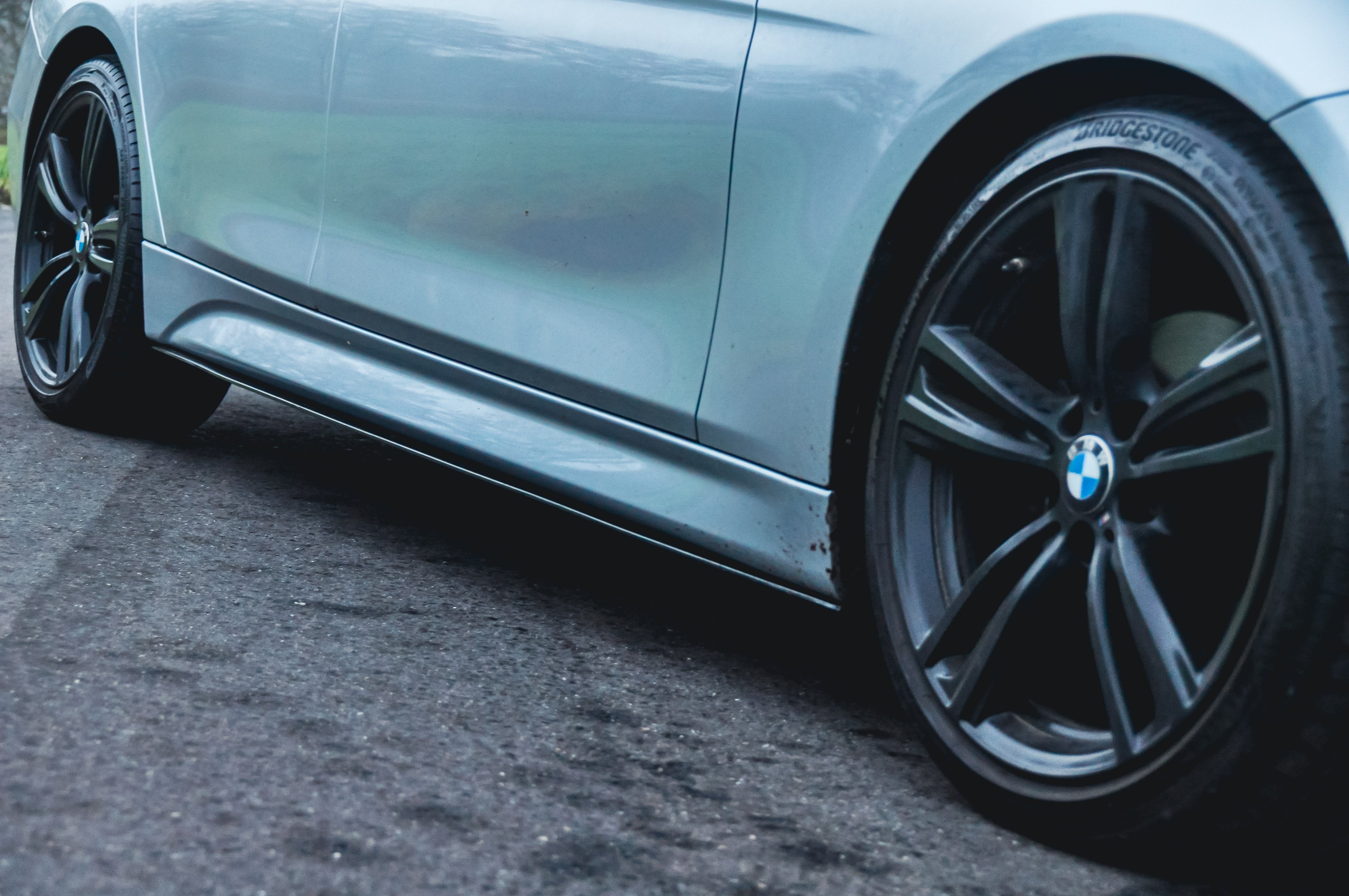 Side skirts hoogglans zwart BMW 3-serie F30/F31 - M-Performance style