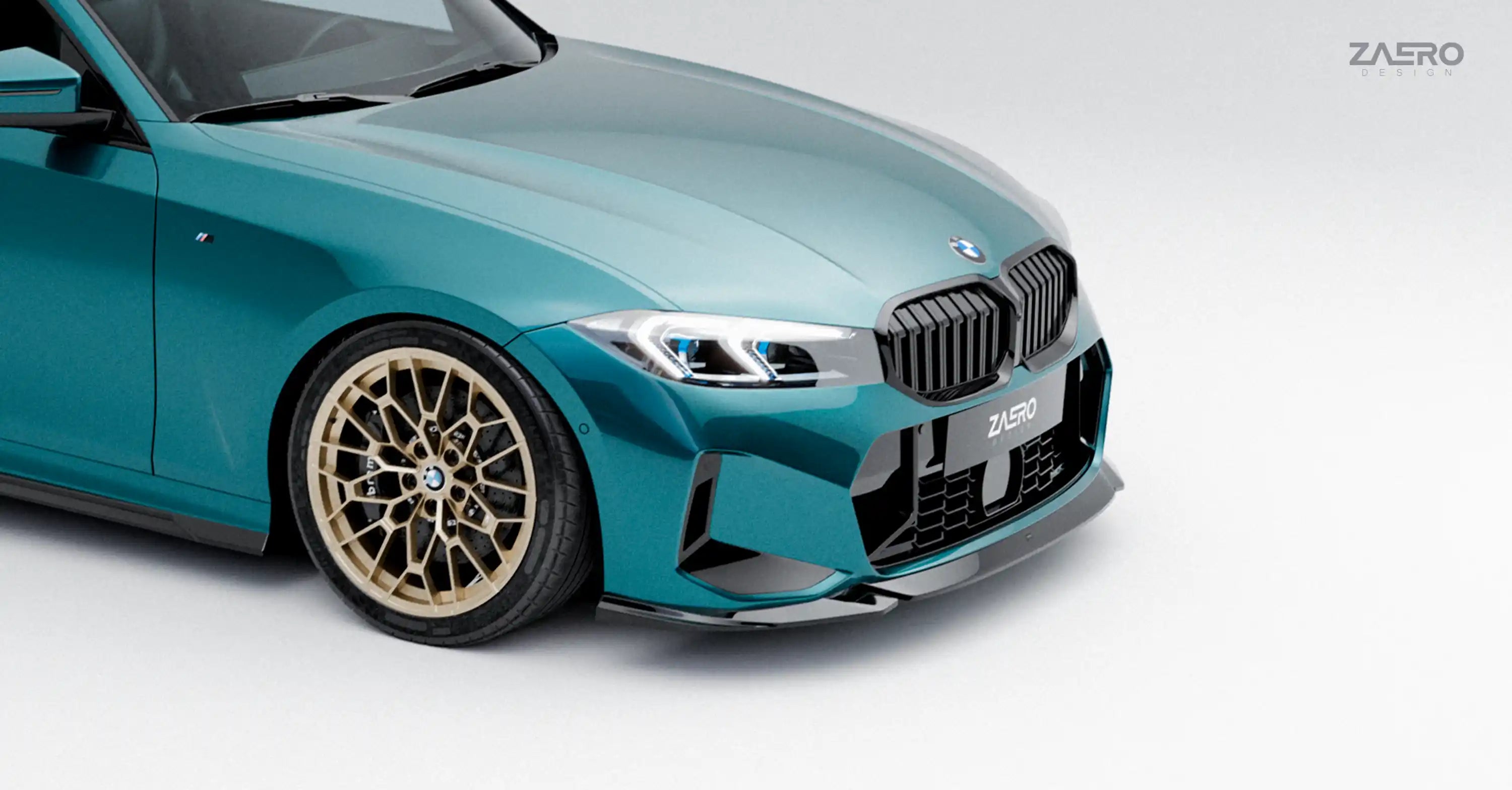 Front splitter BMW 3-serie G20/21 LCI - Zaero-Design
