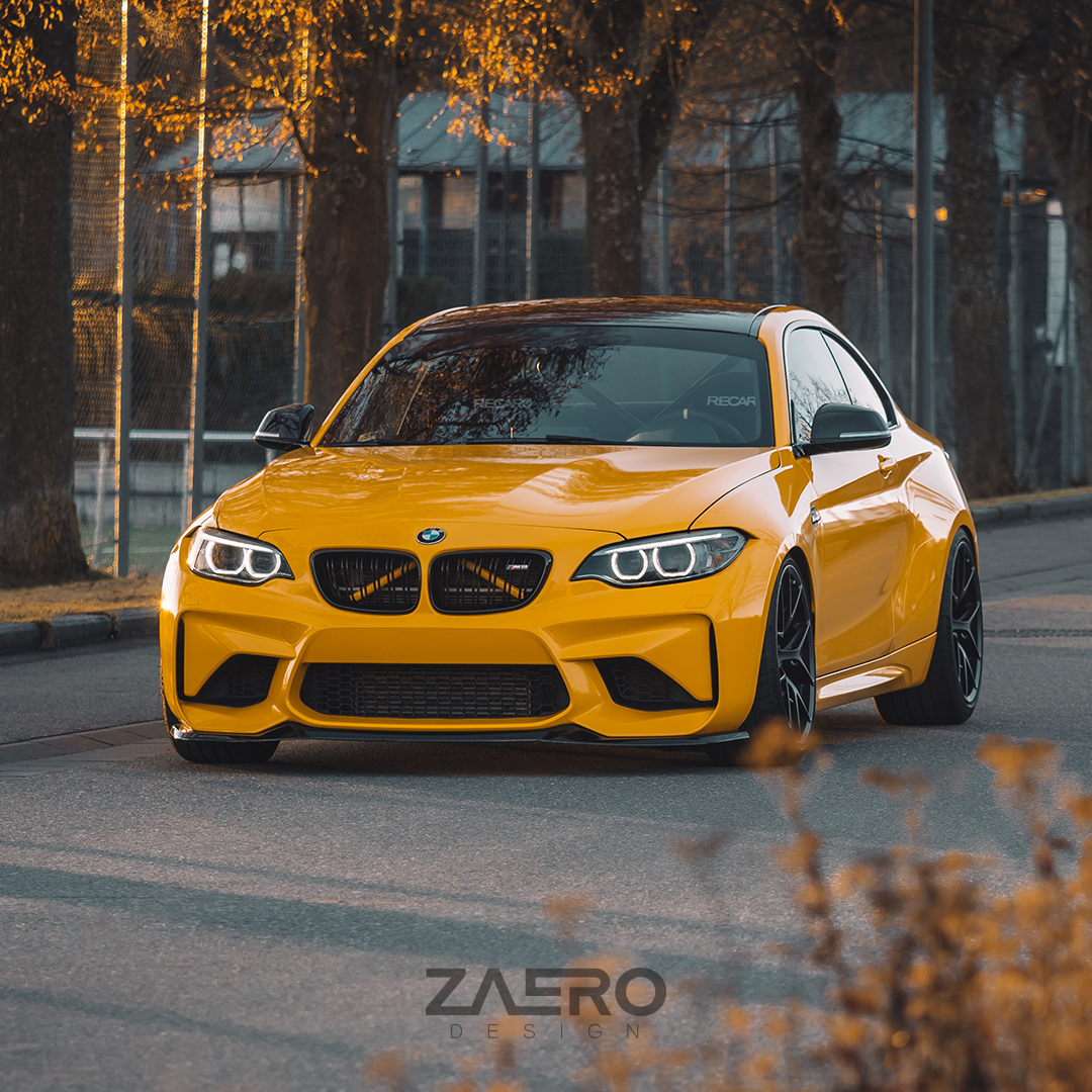 Front splitter BMW M2 F87 OG - Zaero Design