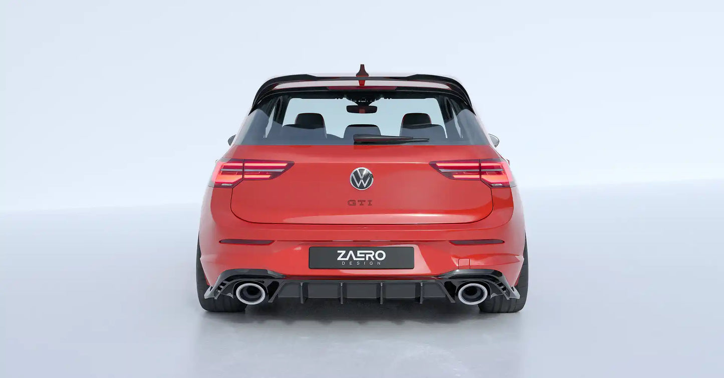 Rear spoiler VW Golf 8 Clubsport & R - Zaero-Design