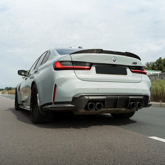 Carbon fibre diffuser BMW G80/G81 M3