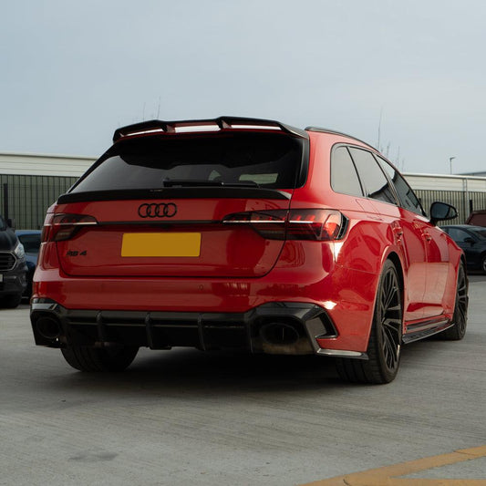 Carbon fibre diffuser Audi RS4 B9