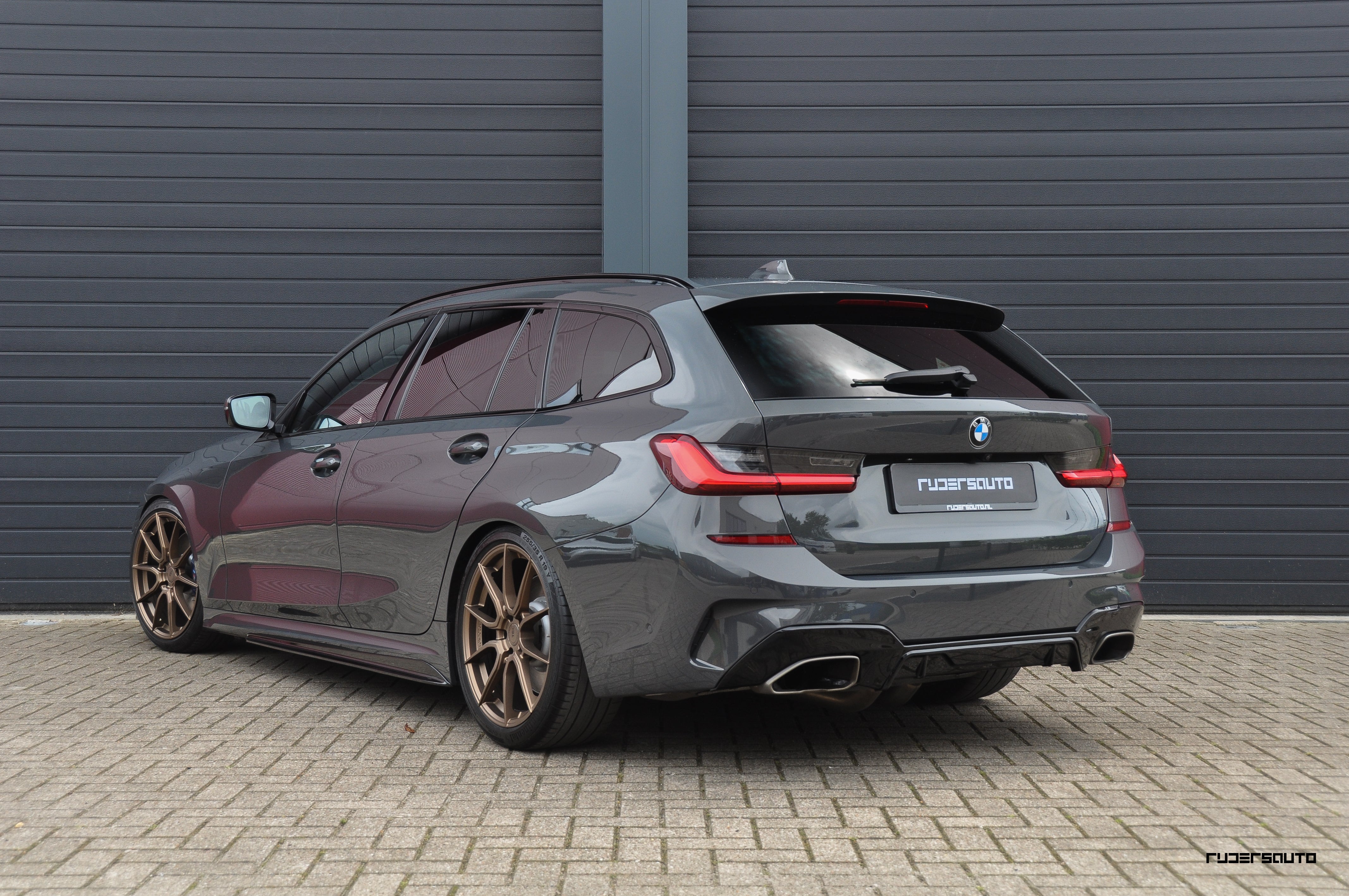 Diffuser hoogglans zwart 'M340i' BMW 3-serie G20/21 M-Performance style
