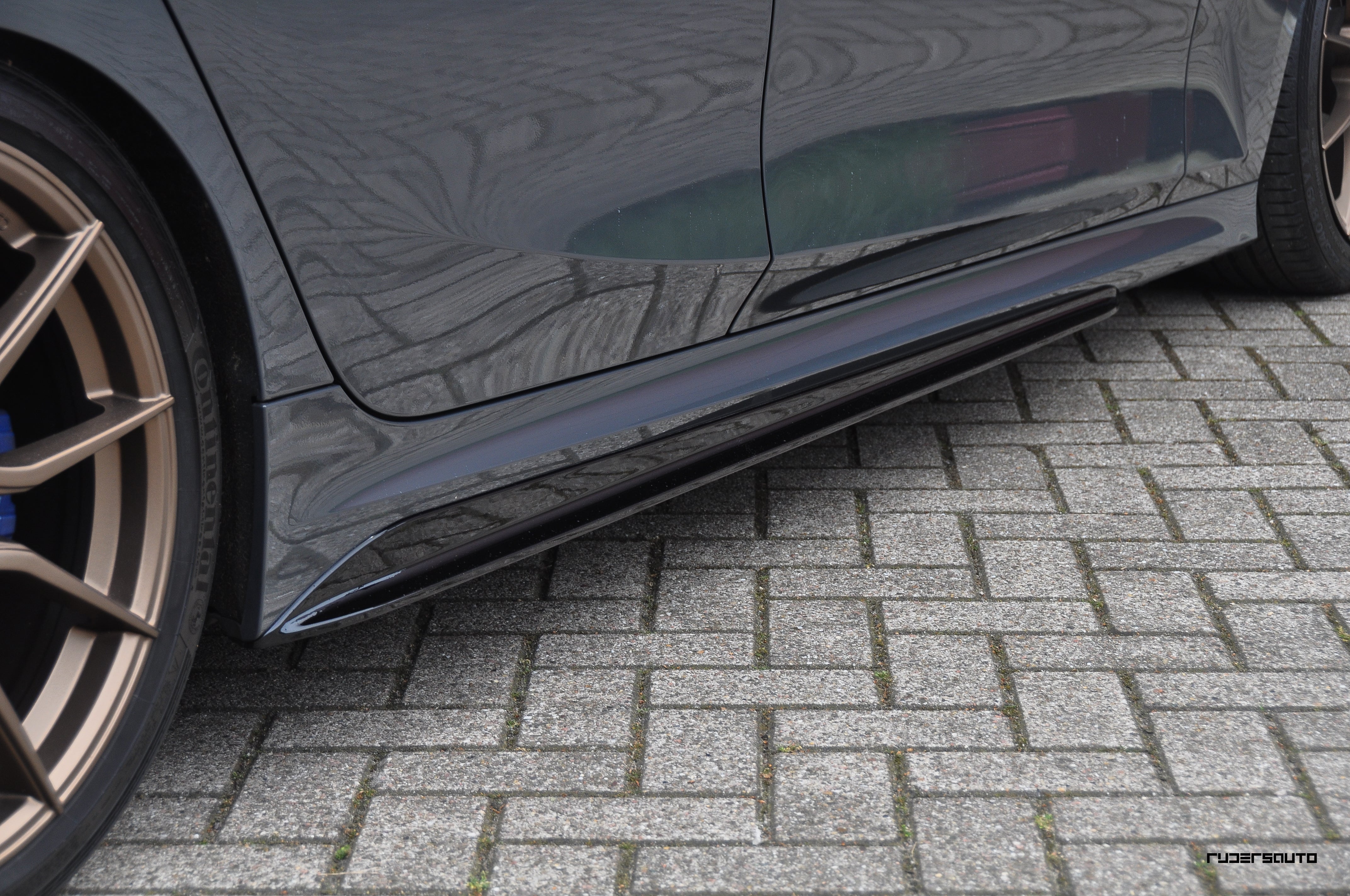 Side skirts hoogglans zwart BMW 3-serie G20/21 M-Performance style