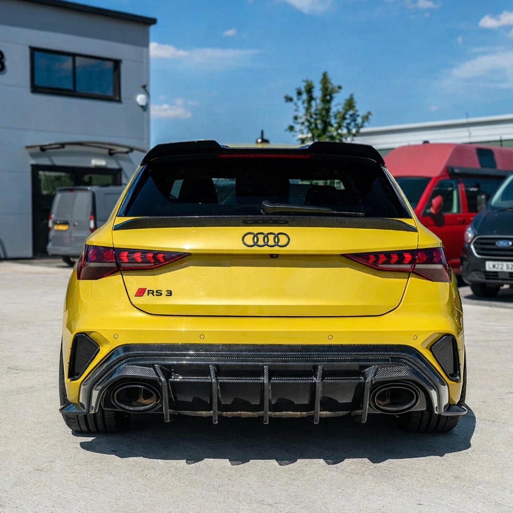Audi RS3 8Y 2025+ Sportback carbon fibre diffuser