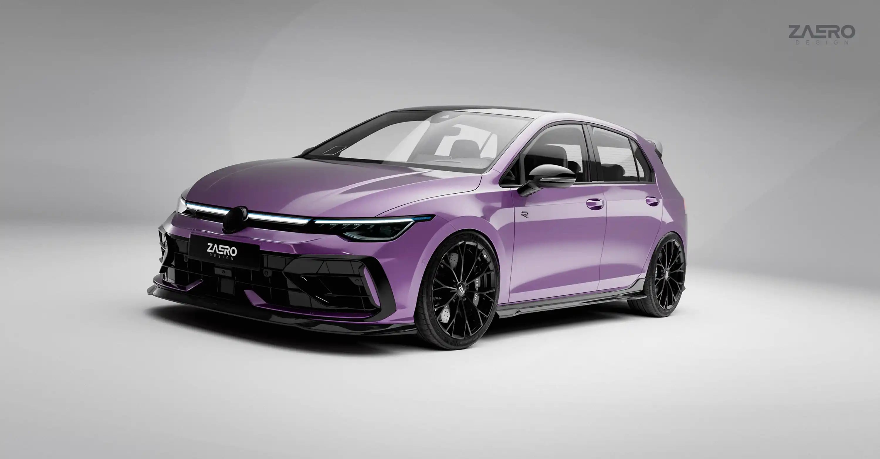 Front splitter VW Golf 8.5 R- Zaero-Design