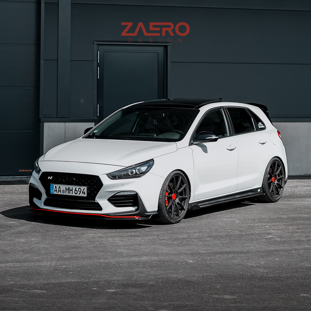 Front splitter Hyundai i30N Hatchback & Fastback - Zaero Design