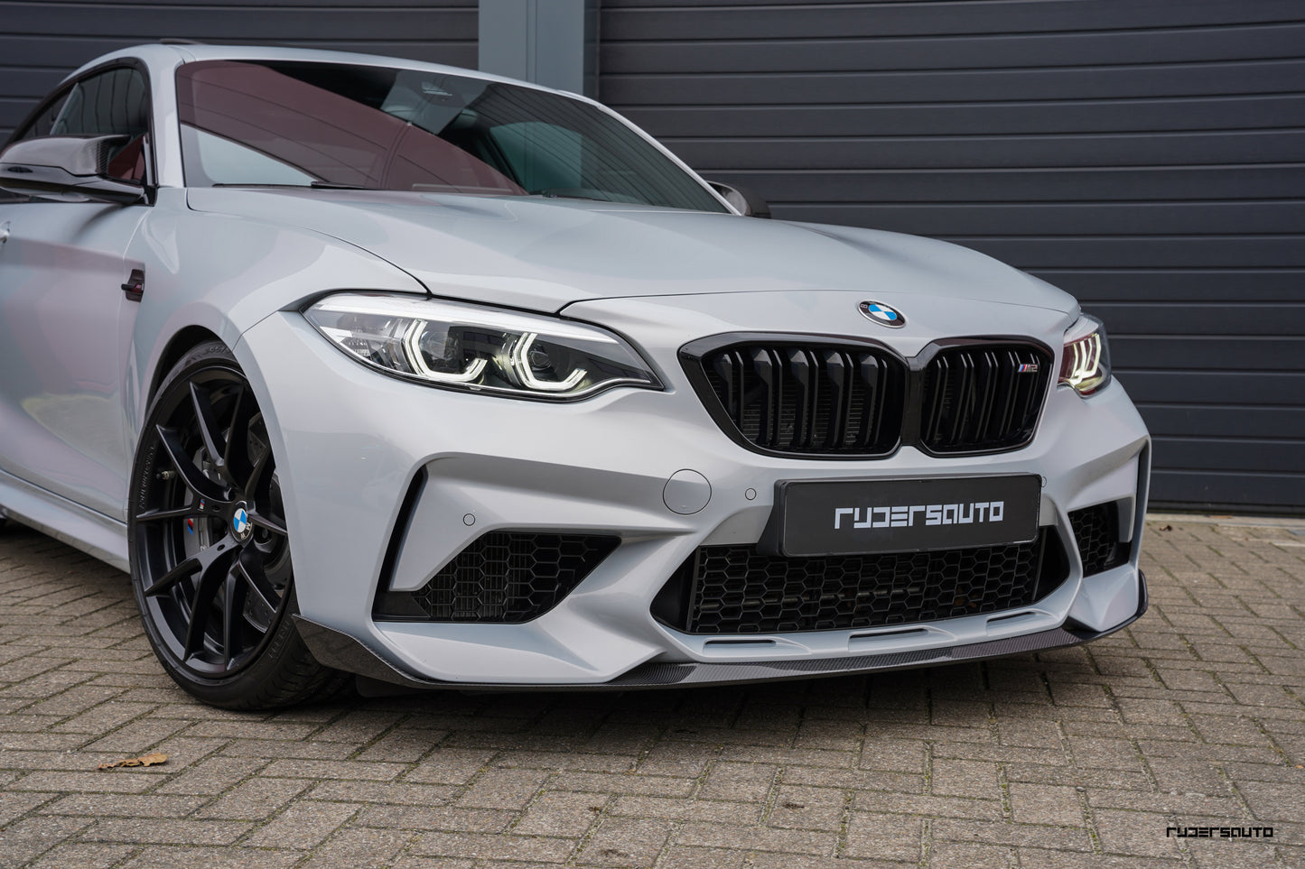 Carbon fiber front splitter M-performance style BMW F87 M2 Competition