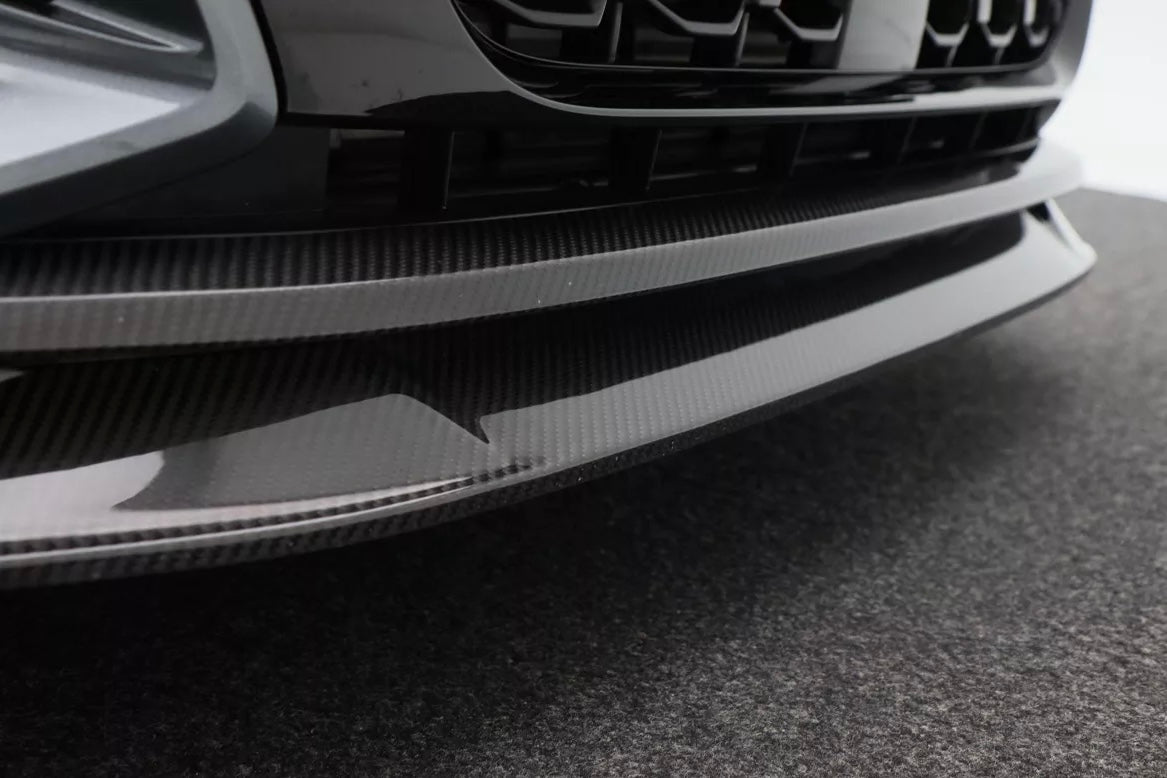 Carbon fibre front splitter Audi RS3 8Y 2021-2024 Sportback & Sedan