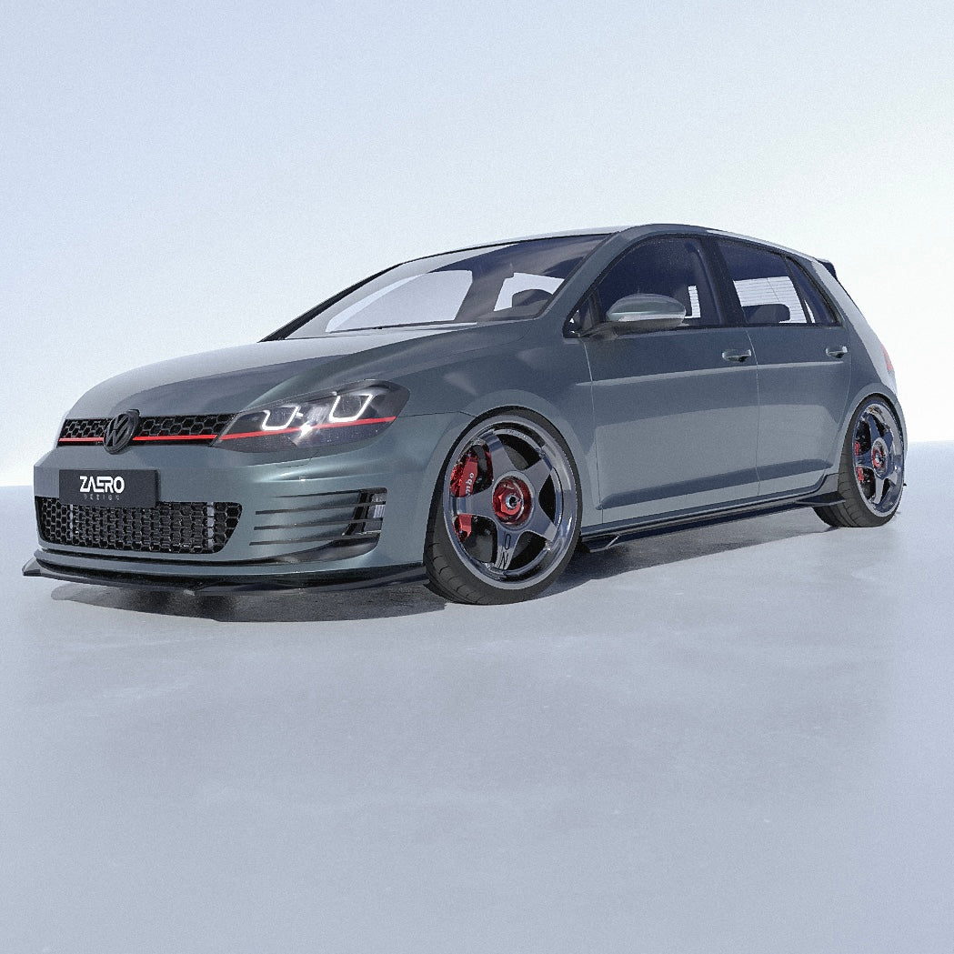 Front splitter VW Golf 7 GTI - Zaero Design