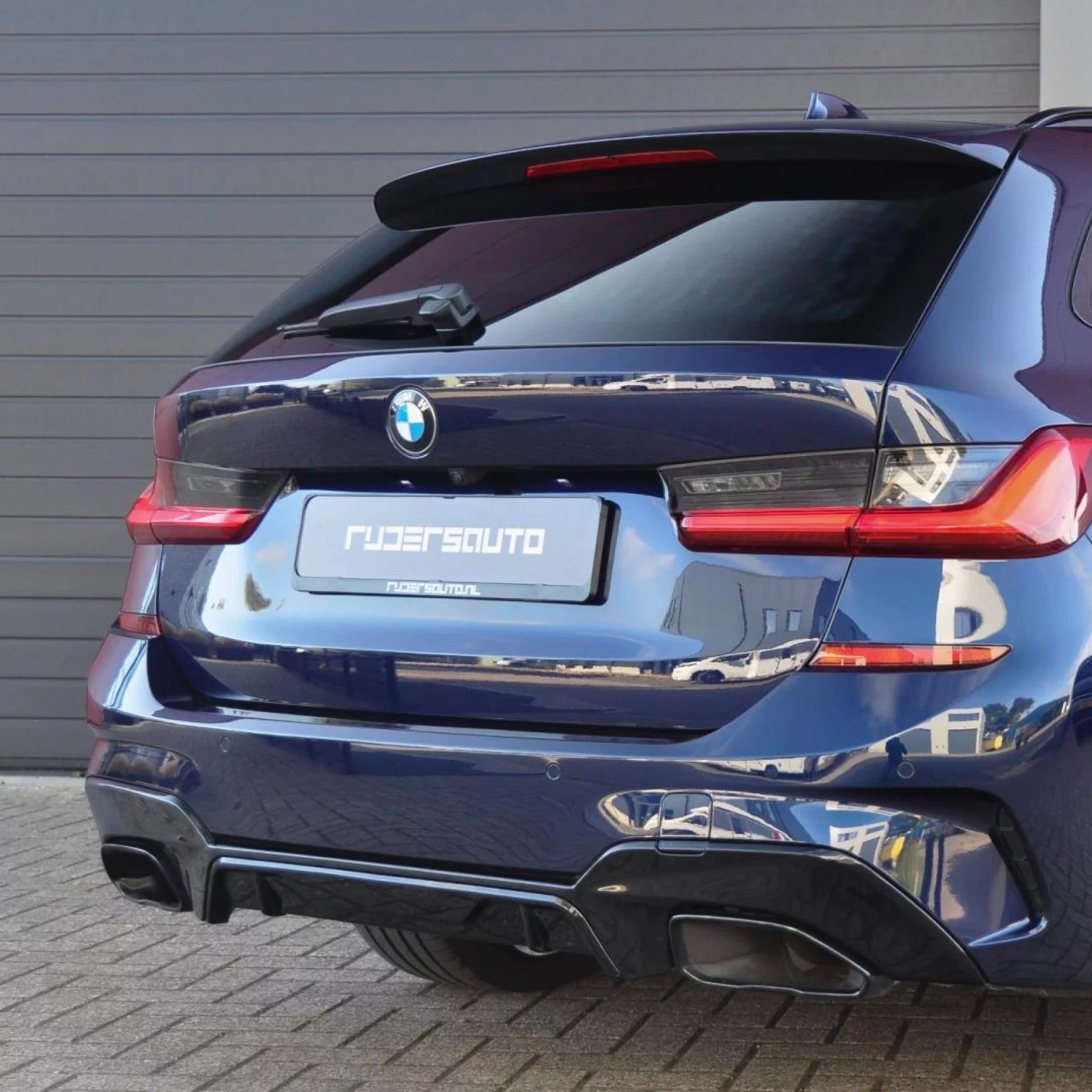 Diffuser hoogglans zwart 'M340i' BMW 3-serie G20/21 M-Performance style