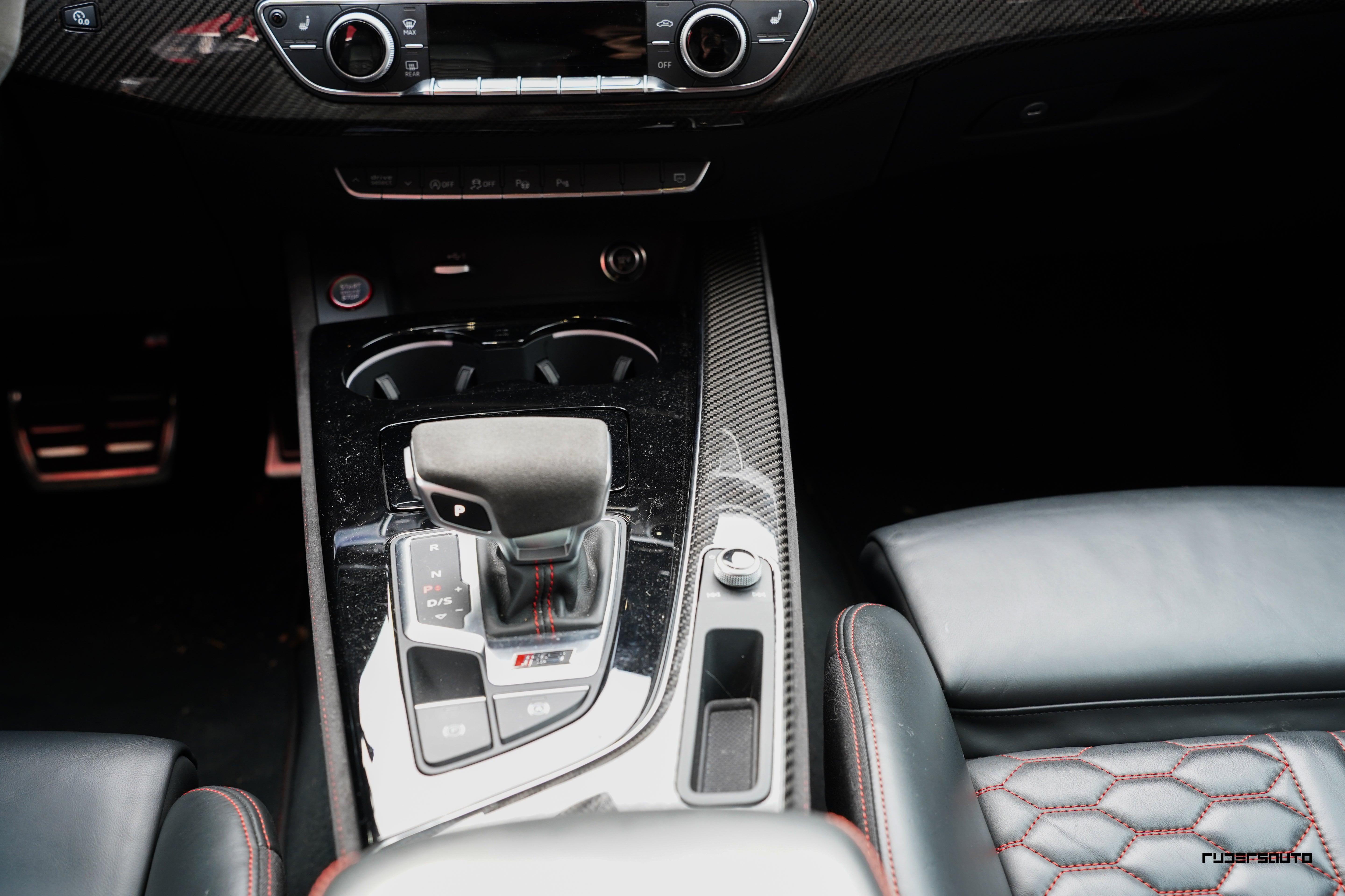 Carbon fibre interieurlijsten Audi RS4 B9 & B9.5