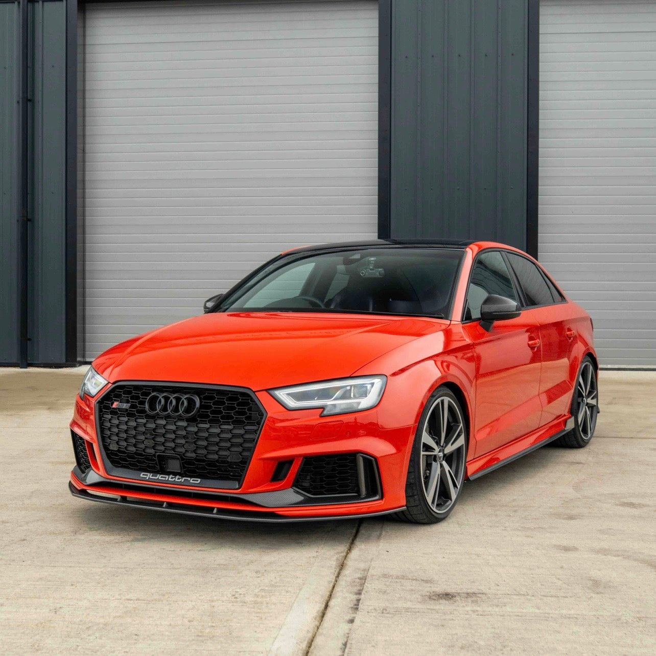 Carbon fibre side skirts Audi A3/S3/RS3 8V Sedan