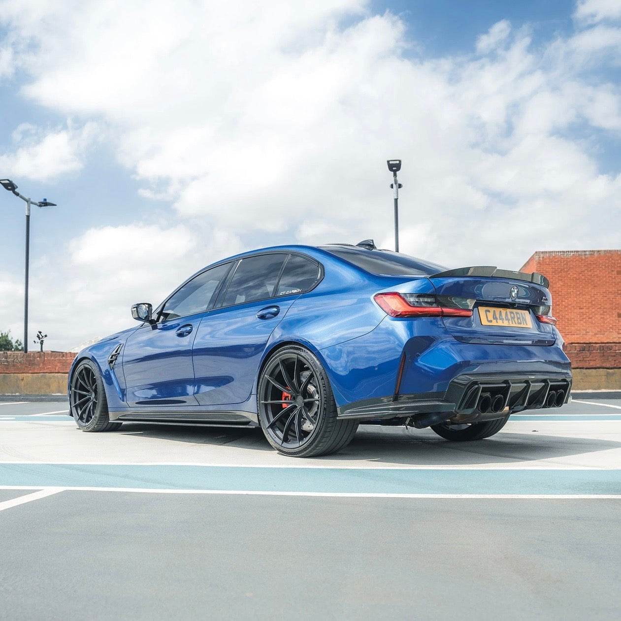 Spoiler carbon fibre BMW M3/3 serie G80/G20