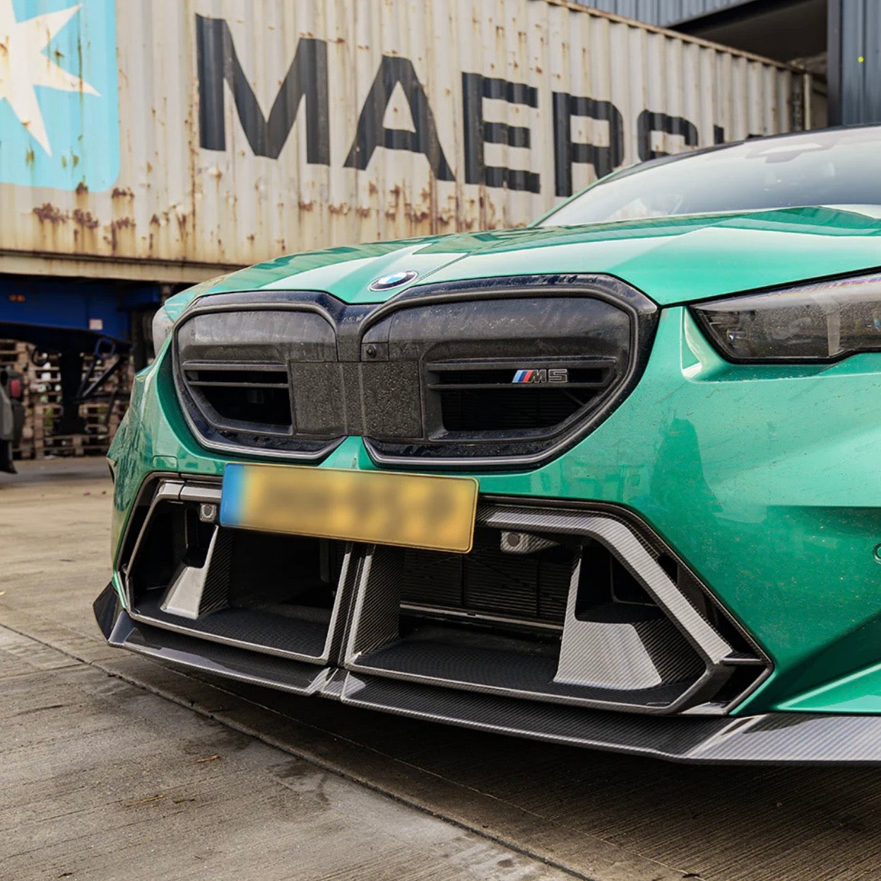 Voorbumper insert r trim carbon fibre BMW G90/G99 M5 2024+