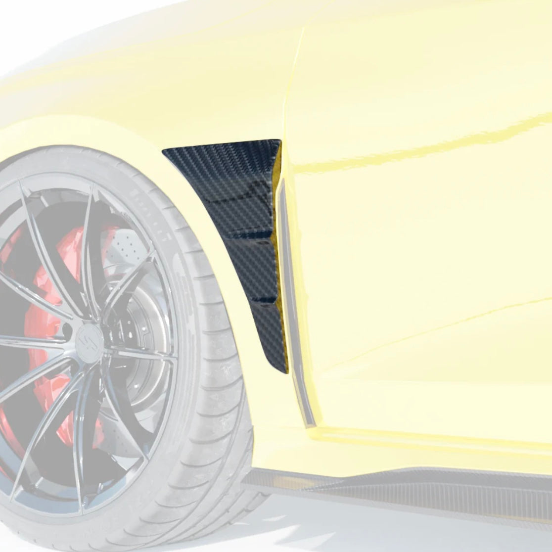 Audi RS3 8Y 2022+ Sportback & Sedan carbon fibre fender