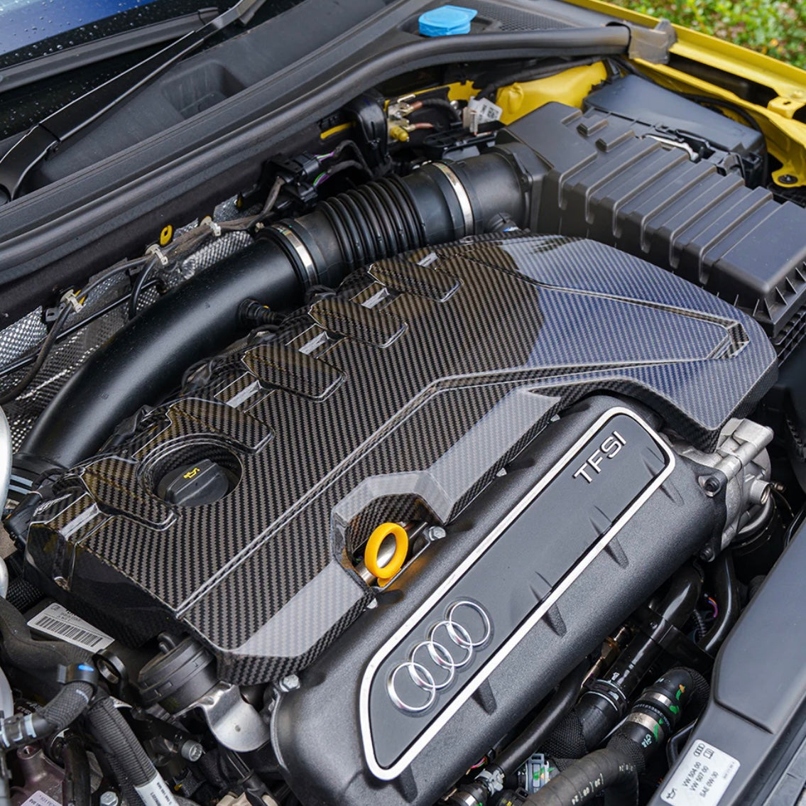 Audi RS3 8Y 2021+ Sportback & Sedan carbon fibre engine cover