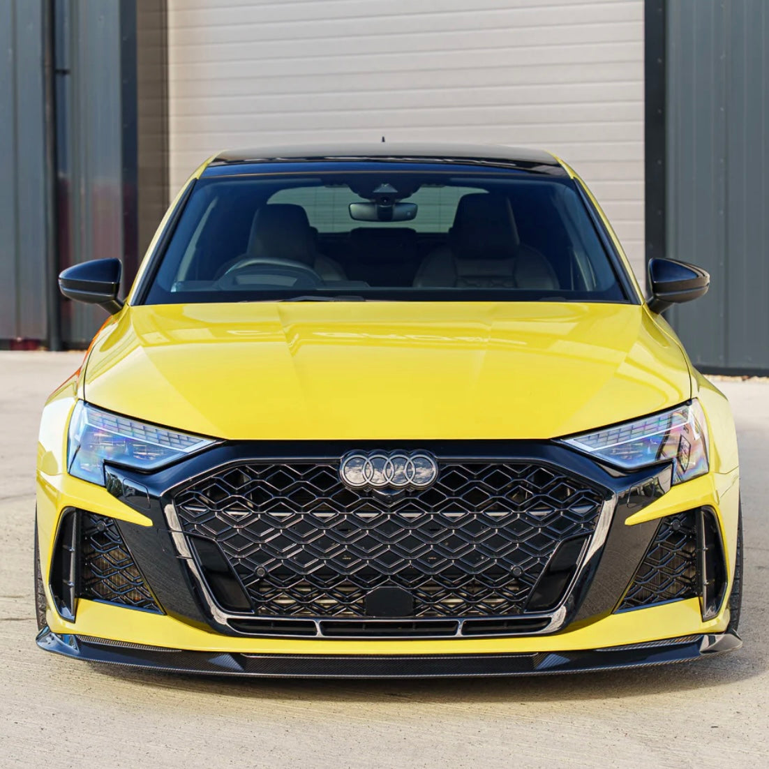 Audi RS3 8Y 2025+ Sportback & Sedan carbon fibre front splitter