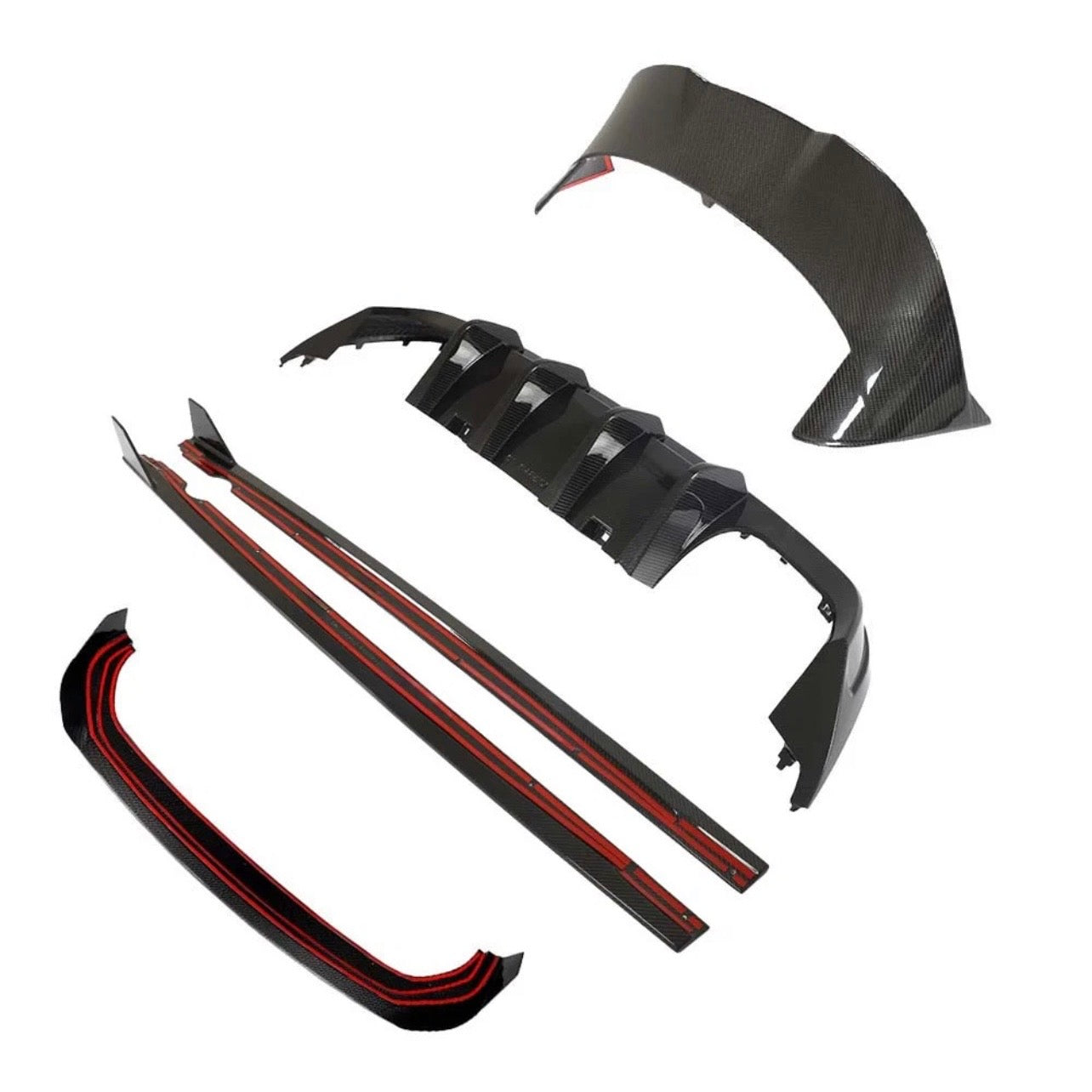 Carbon fibre bodykit VW Golf 8.5 R