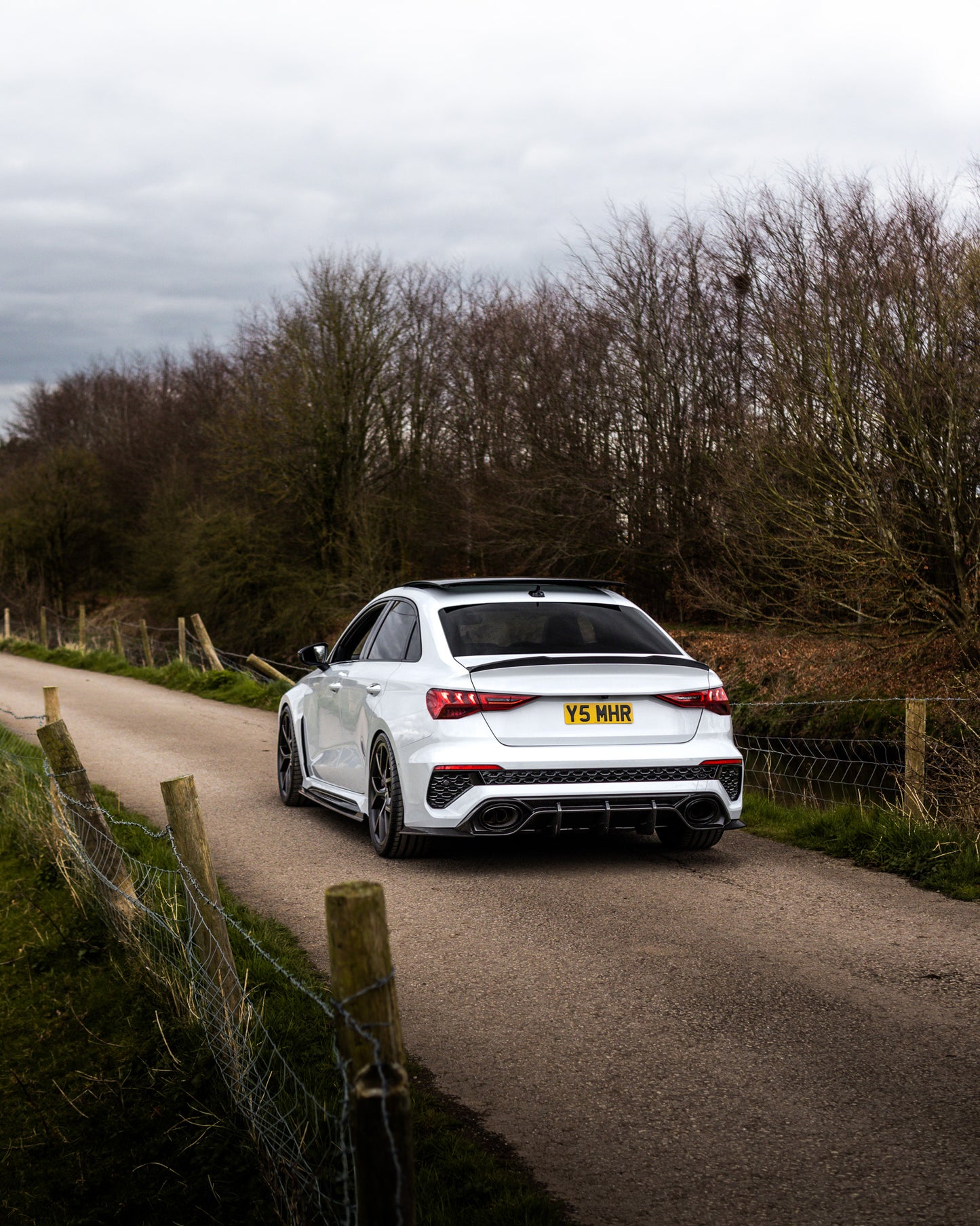 Diffuser carbon fibre Audi RS3 8Y - sedan