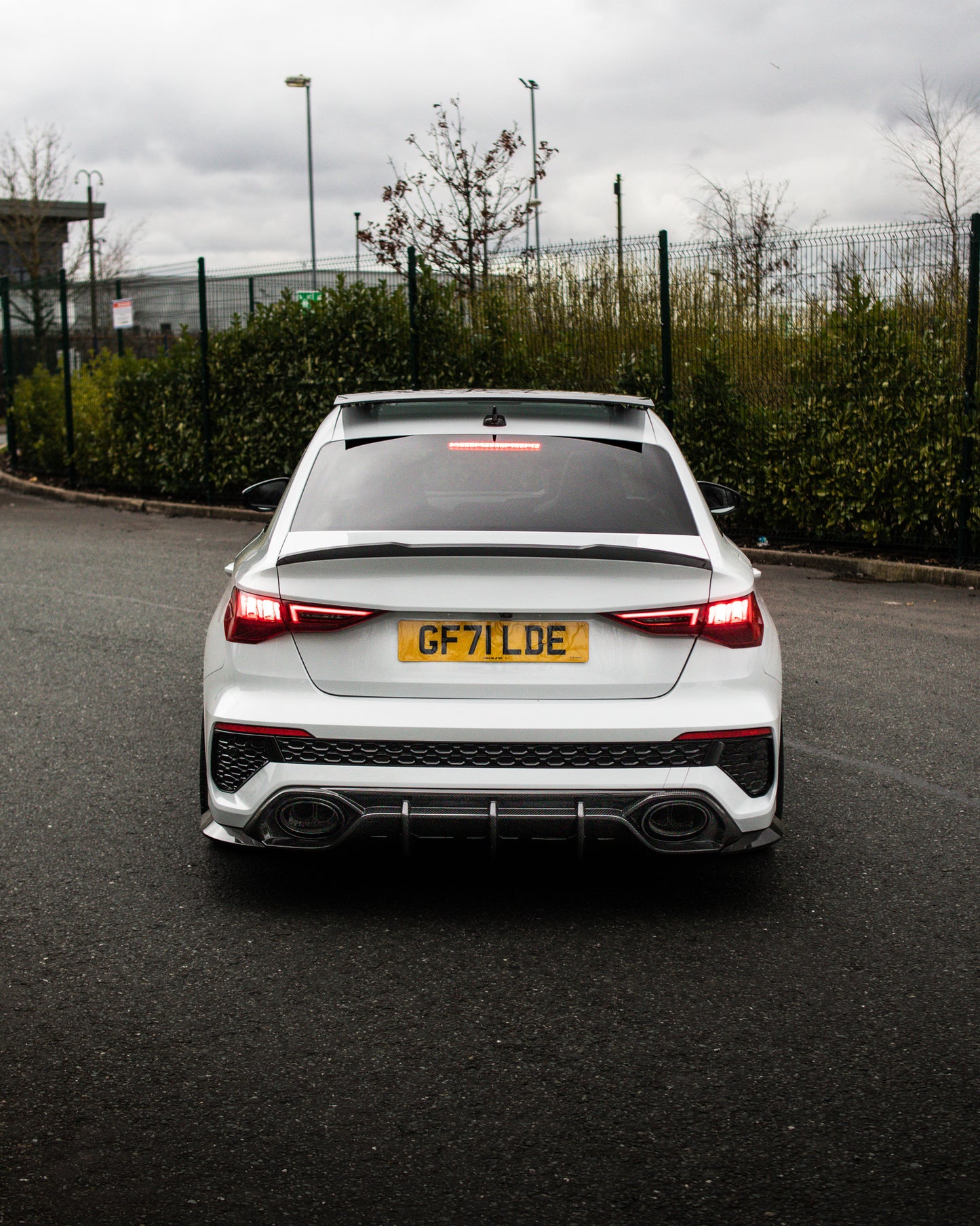 Diffuser carbon fibre Audi RS3 8Y - sedan