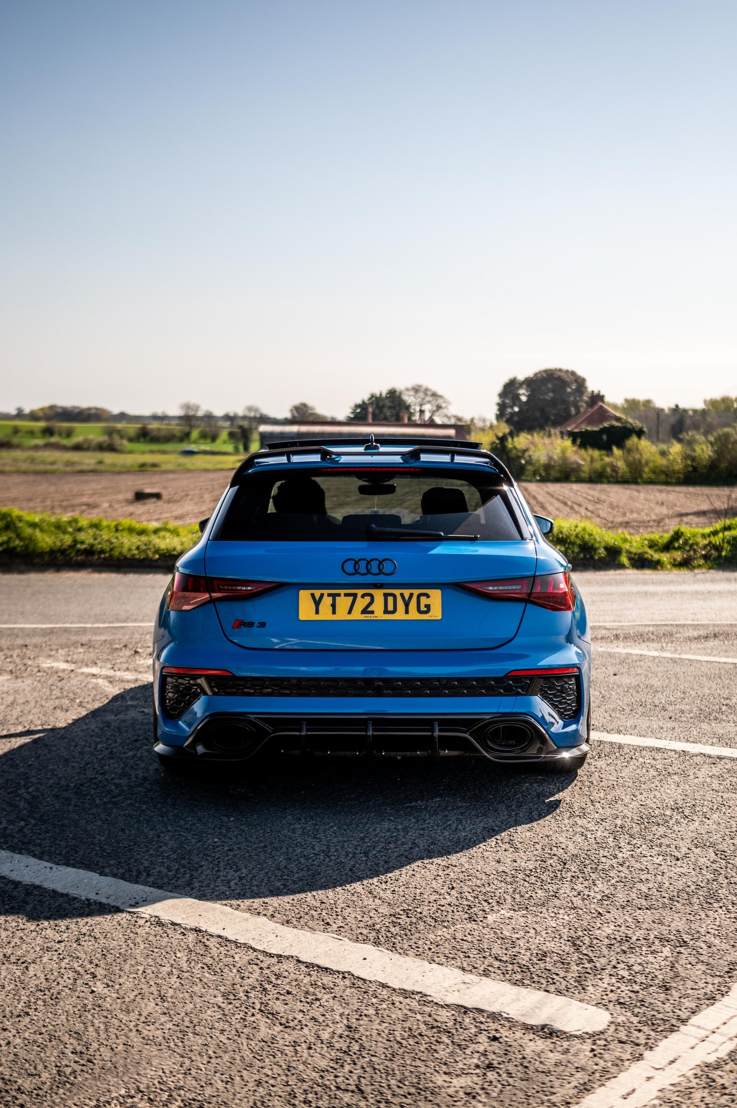 Rear spoiler carbon fibre Audi RS3 8Y - sportback