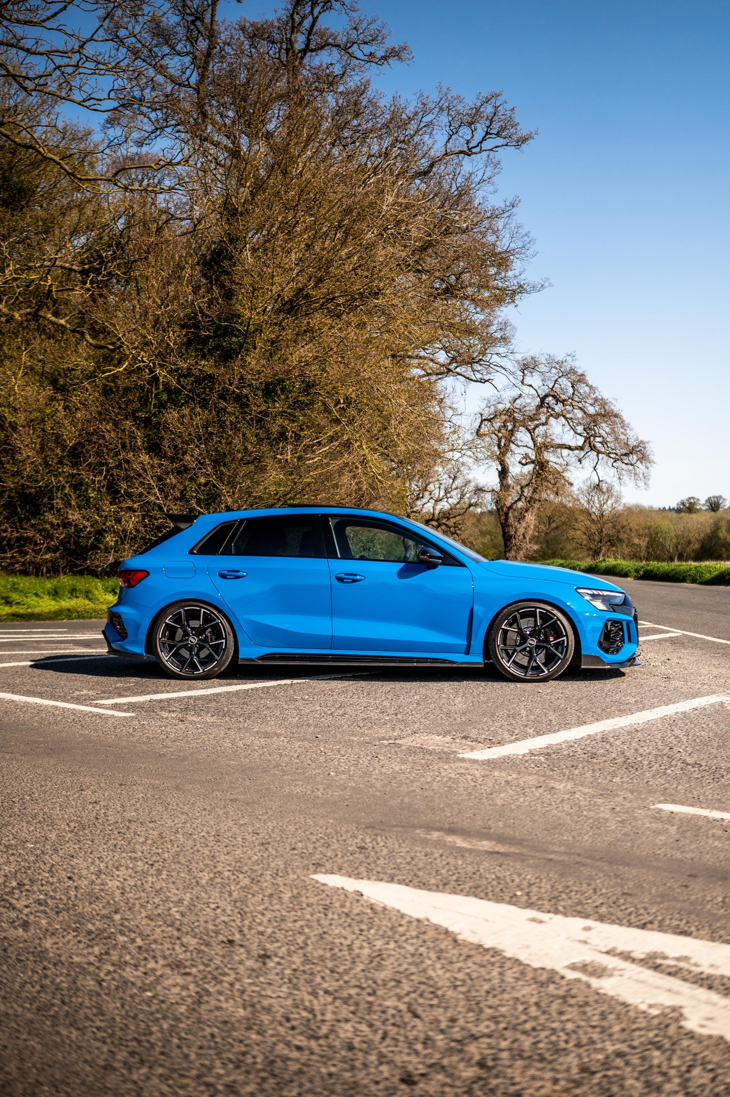 Side skirts carbon fibre Audi RS3 8Y