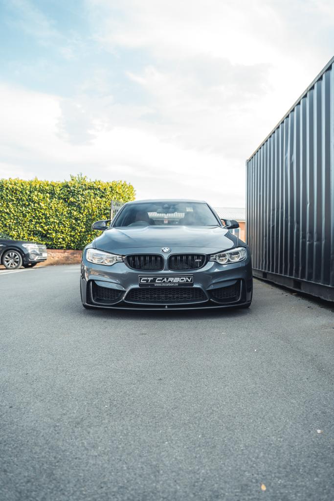 Front splitter carbon fibre M-performance style BMW M3/M4 (F80/F82/F83)