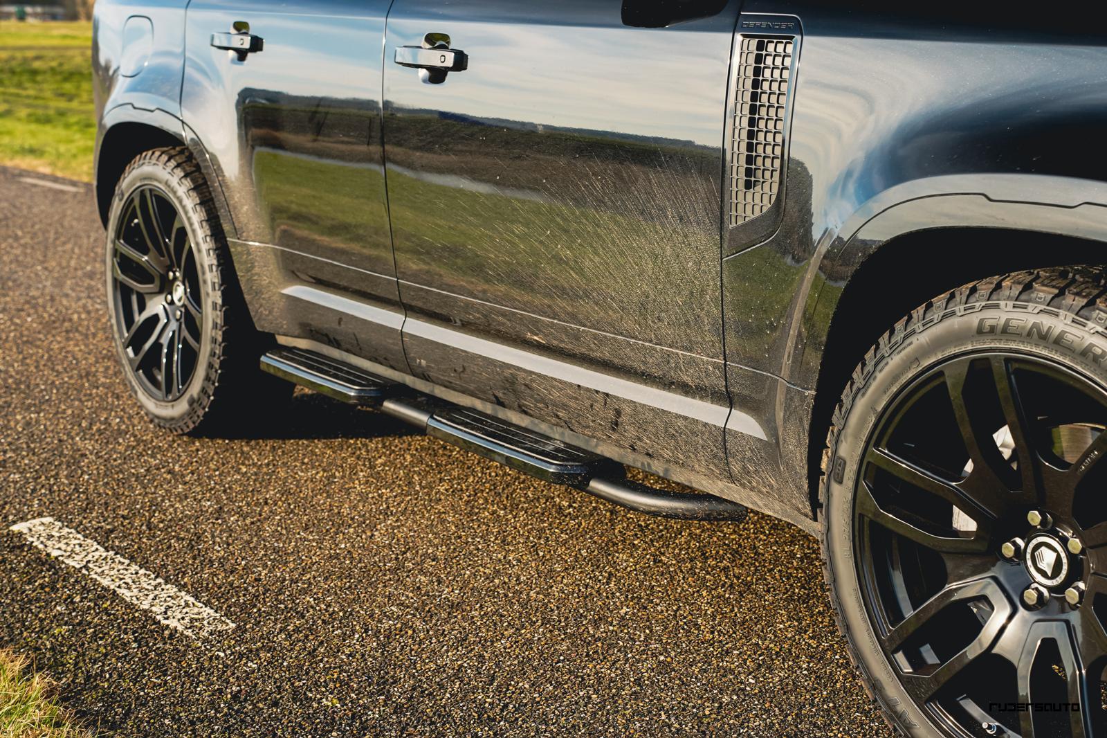 Land Rover Defender L663 110 Side Bars / Side Steps (2020+)