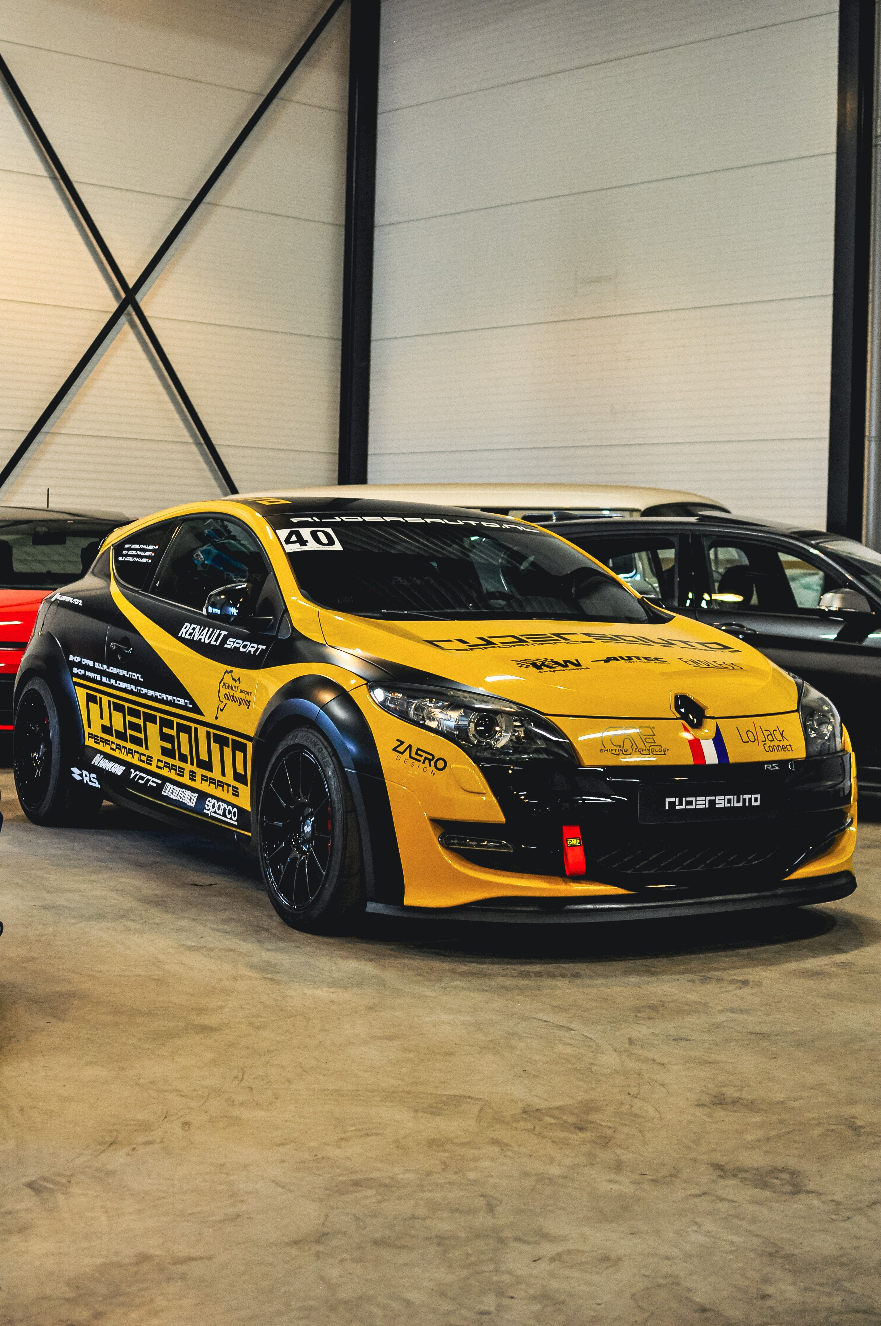 PROTRACK ONE - Hoogglans zwart - Megane 3RS