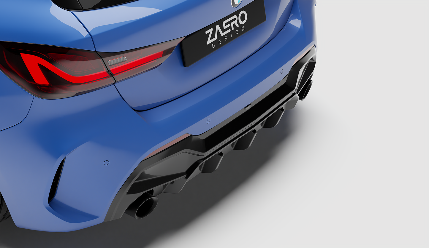 Diffuser dual exhaust BMW 1-serie F40 - Zaero Design