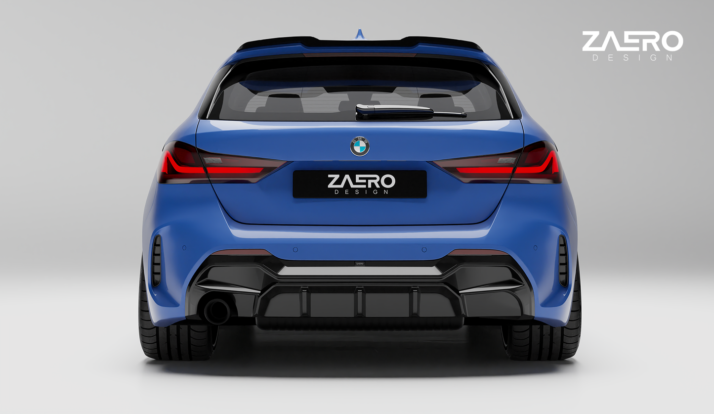 Diffuser single exhaust BMW 1-serie F40 - Zaero Design