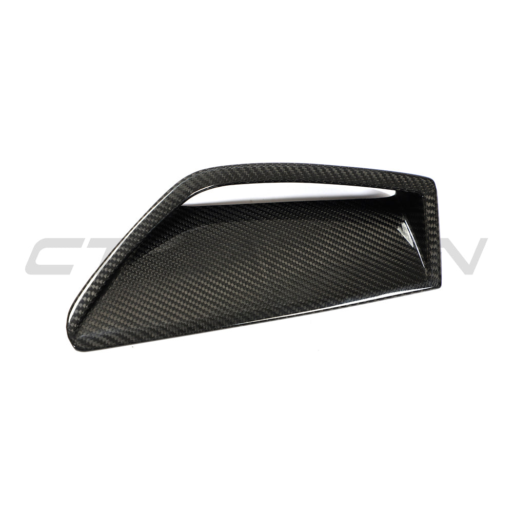 Carbon fibre luchthapper insert Audi RS6/RS7 C8 - CT-Carbon