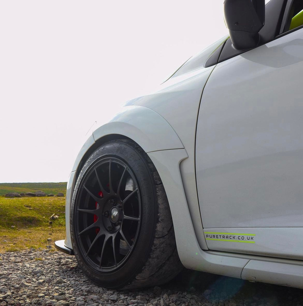 PROTRACK ONE - Hoogglans zwart - Megane 3RS