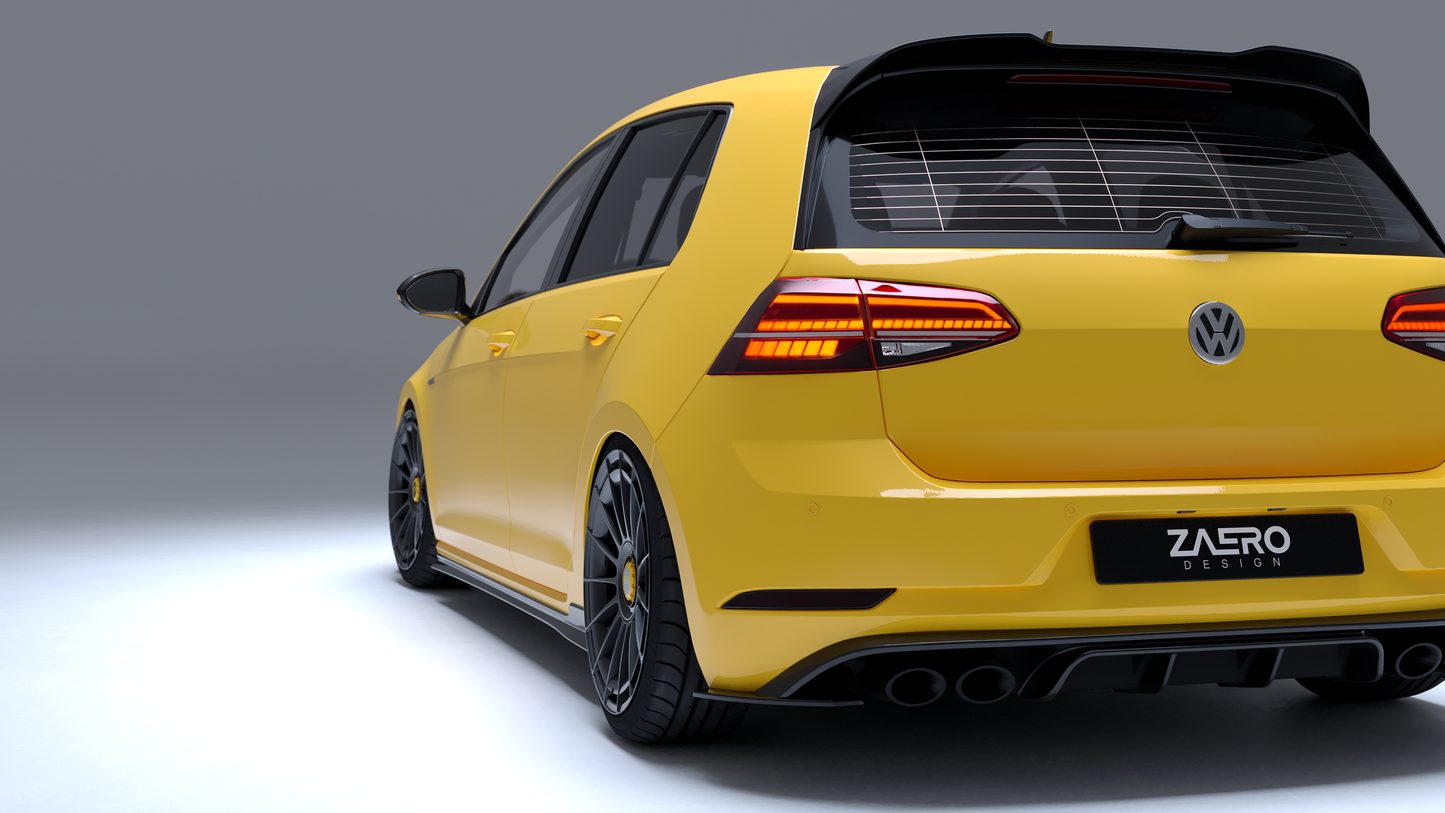 Rear spoiler VW Golf 7.5 R - Zaero Design