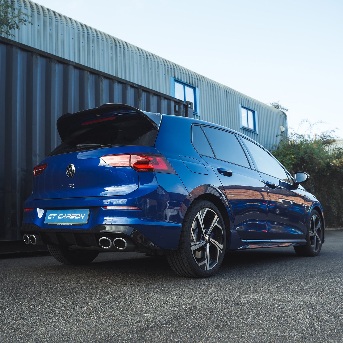 Rear spoiler carbon fibre VW Golf 8R CT-Carbon