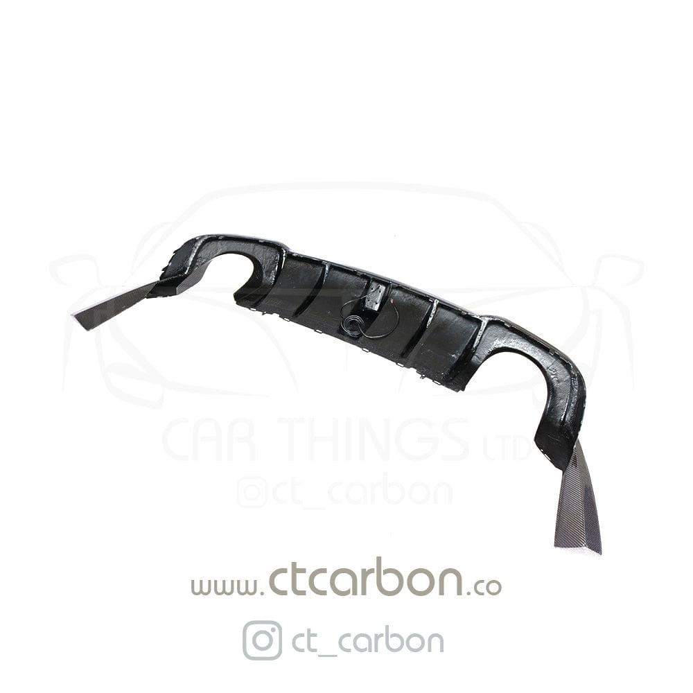 CT CARBON Diffuser AUDI RS3 8V SALOON REAR CARBON DIFFUSER WITH DTM LIGHT