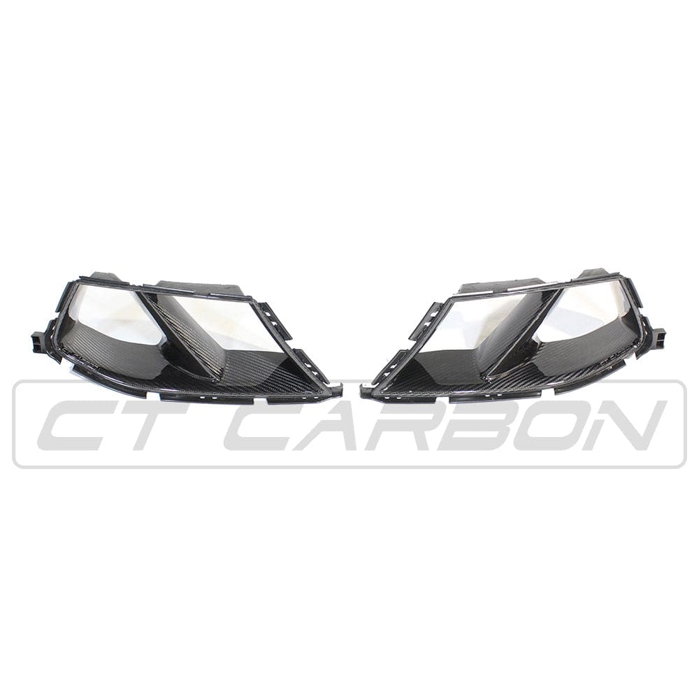 CT CARBON FULL KIT BMW M3/M4 G80/G81/G82/G83 Carbon Fibre Bumper Ducts - MP Style