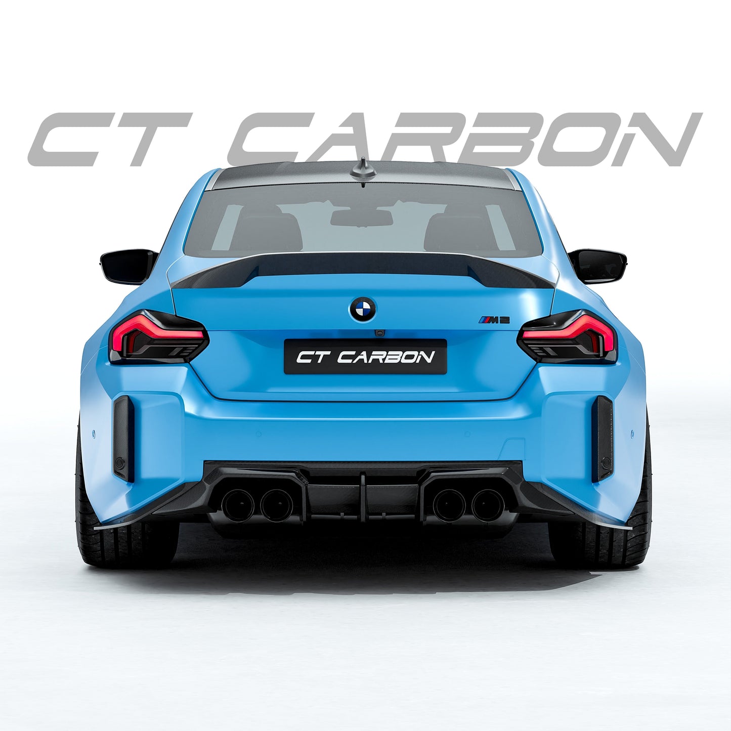 CT CARBON Full Kit PRE-ORDER DEPOSIT - BMW G87 M2 CARBON FIBRE DIFFUSER - CT DESIGN