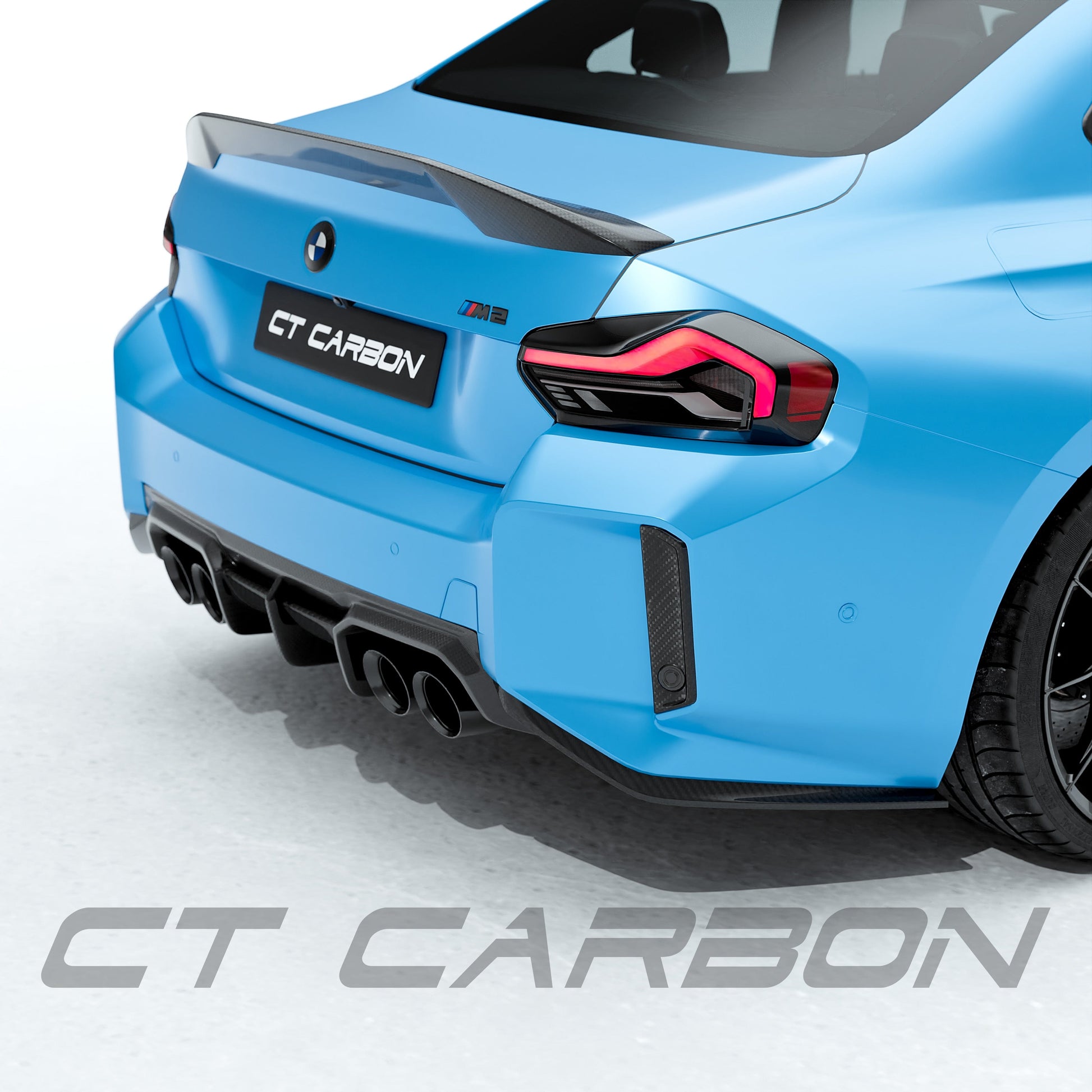 CT CARBON Full Kit PRE-ORDER DEPOSIT - BMW G87 M2 CARBON FIBRE REAR BUMPER CRONERS - CT DESIGN